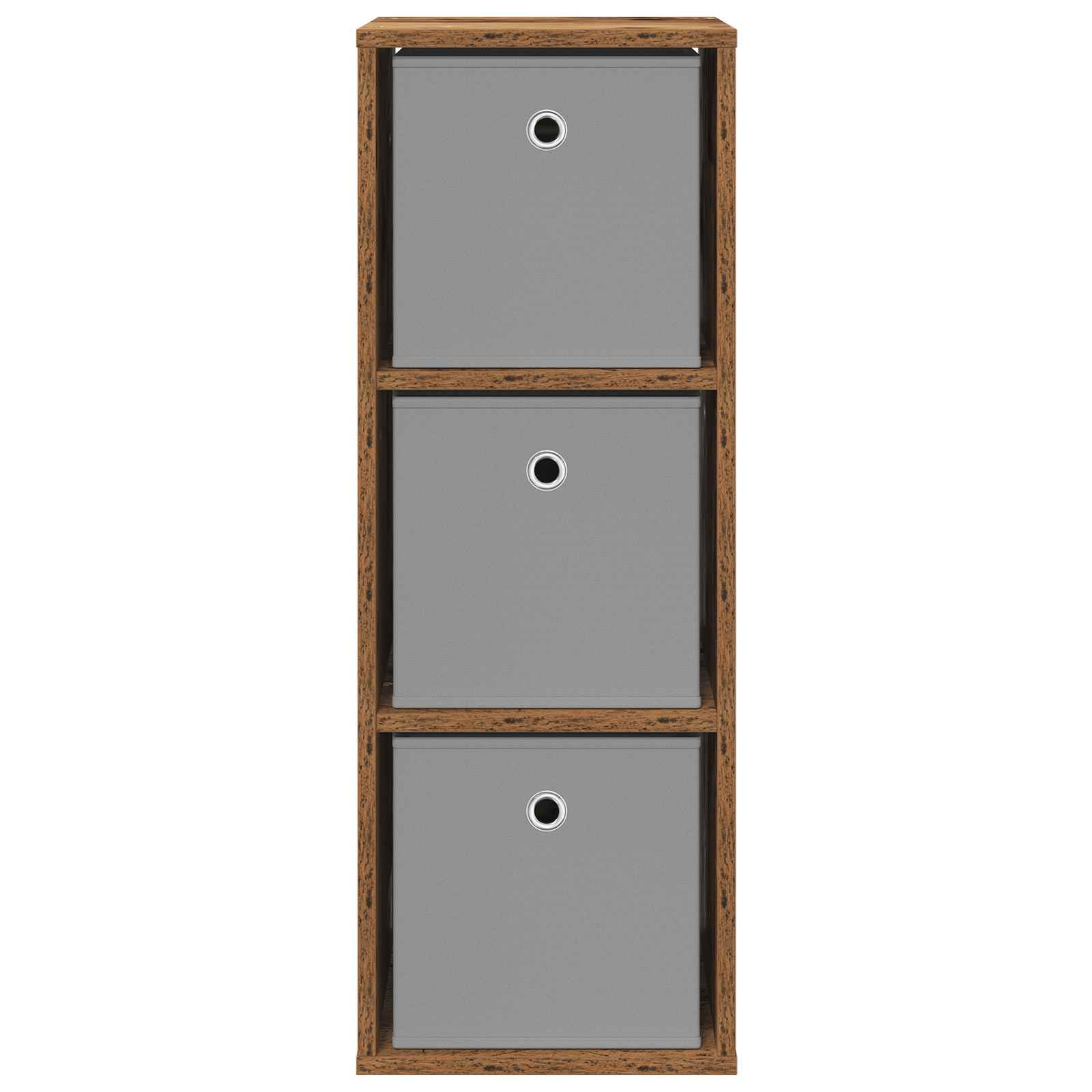 Skapis ar atvilktnēm, vecs koks, 30,5 x 27 x 84,5 cm