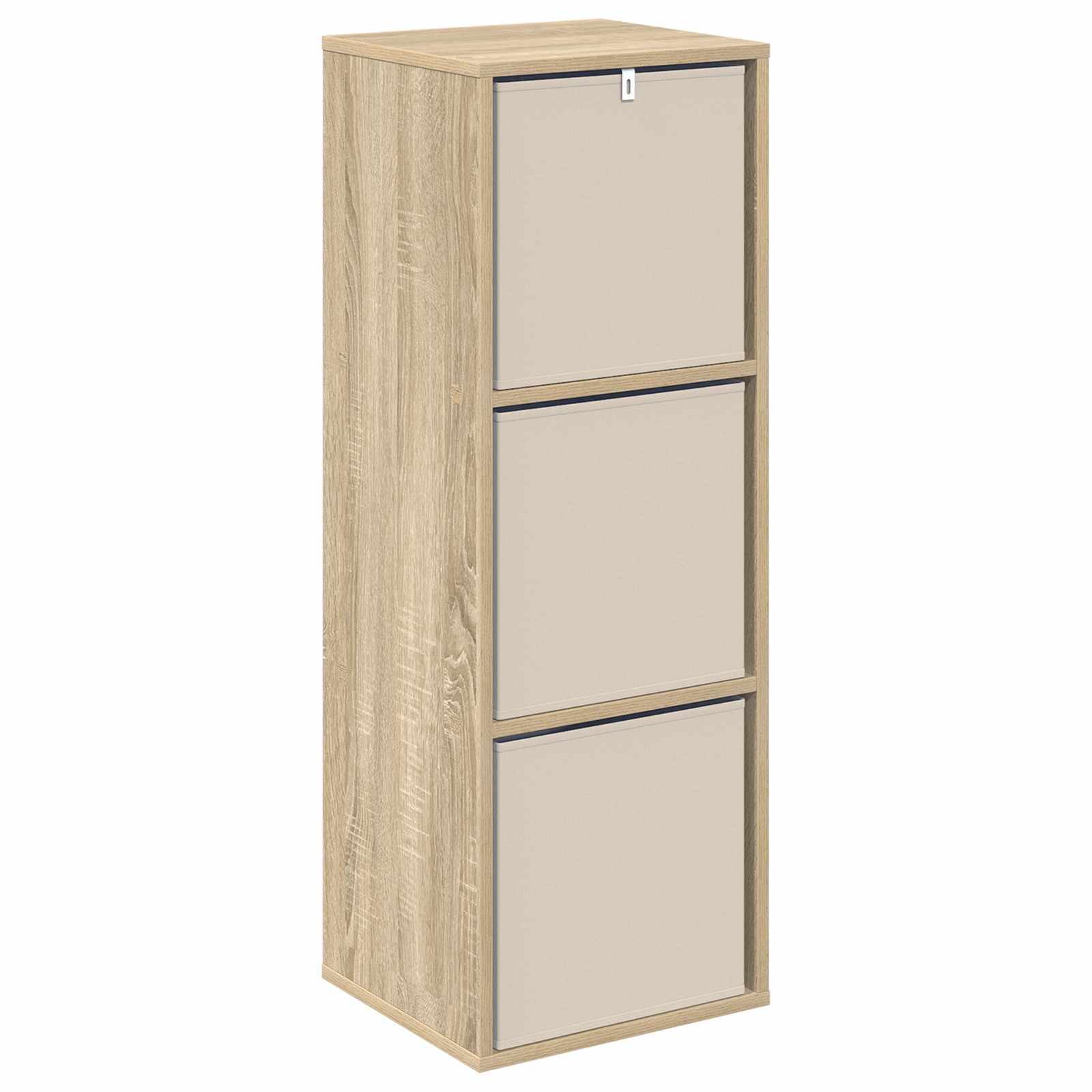 Kumode ar atvilktnēm Sonoma ozols 35 x 32 x 99,5 cm