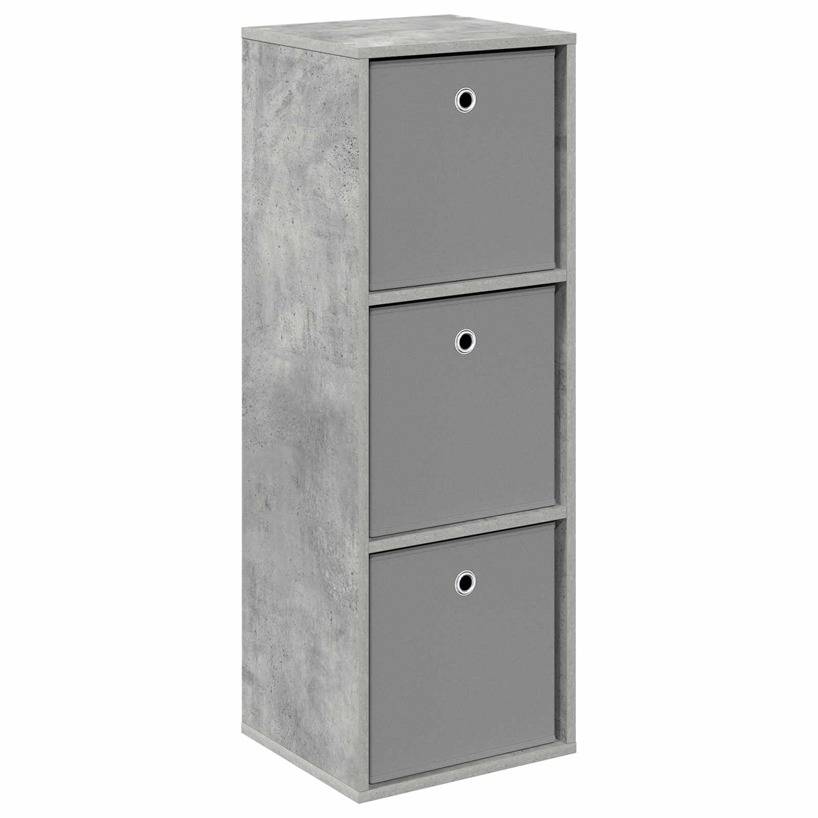 Kabalas su stalčių Betono pilka 35 x 32 x 99,5 cm