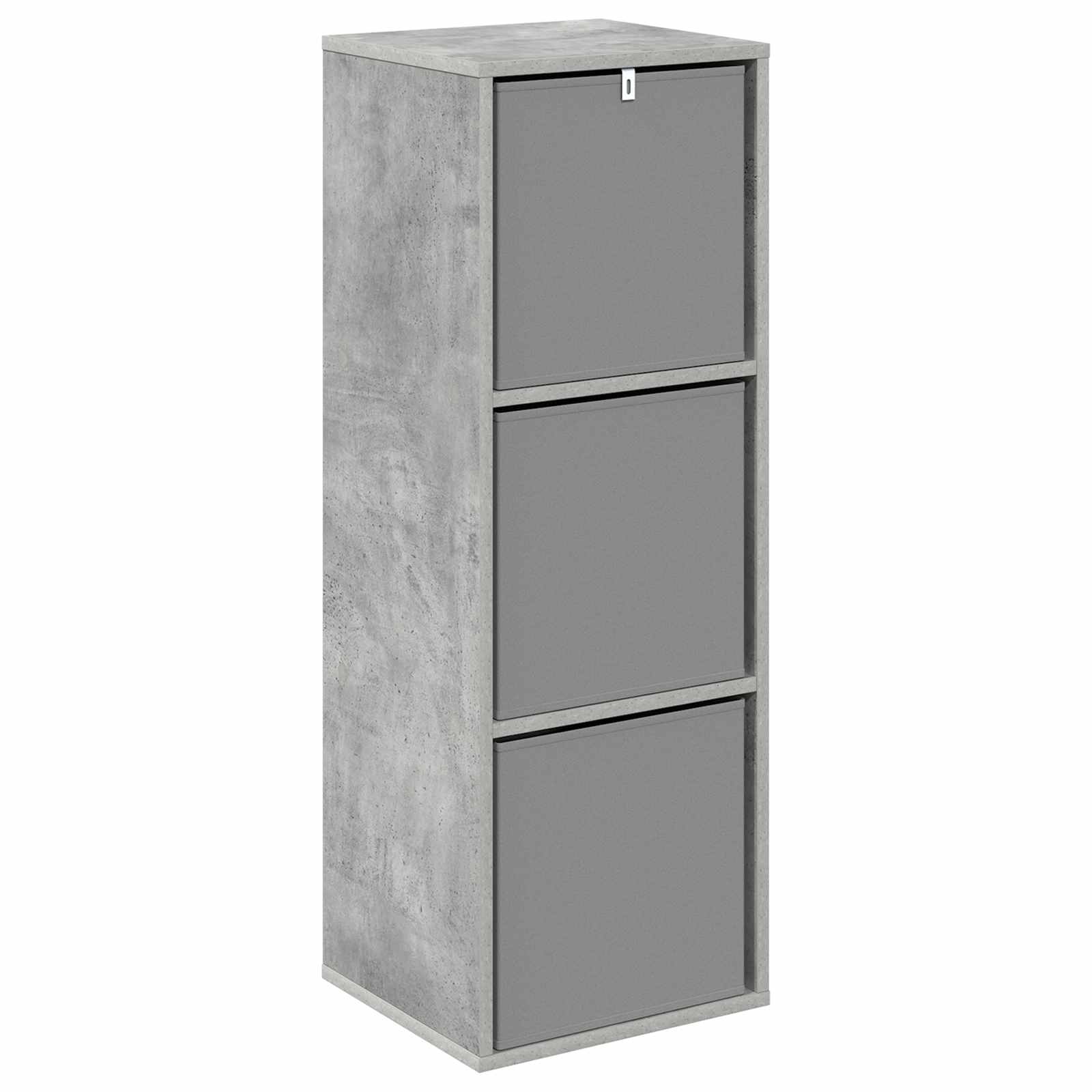 Kabalas su stalčių Betono pilka 35 x 32 x 99,5 cm