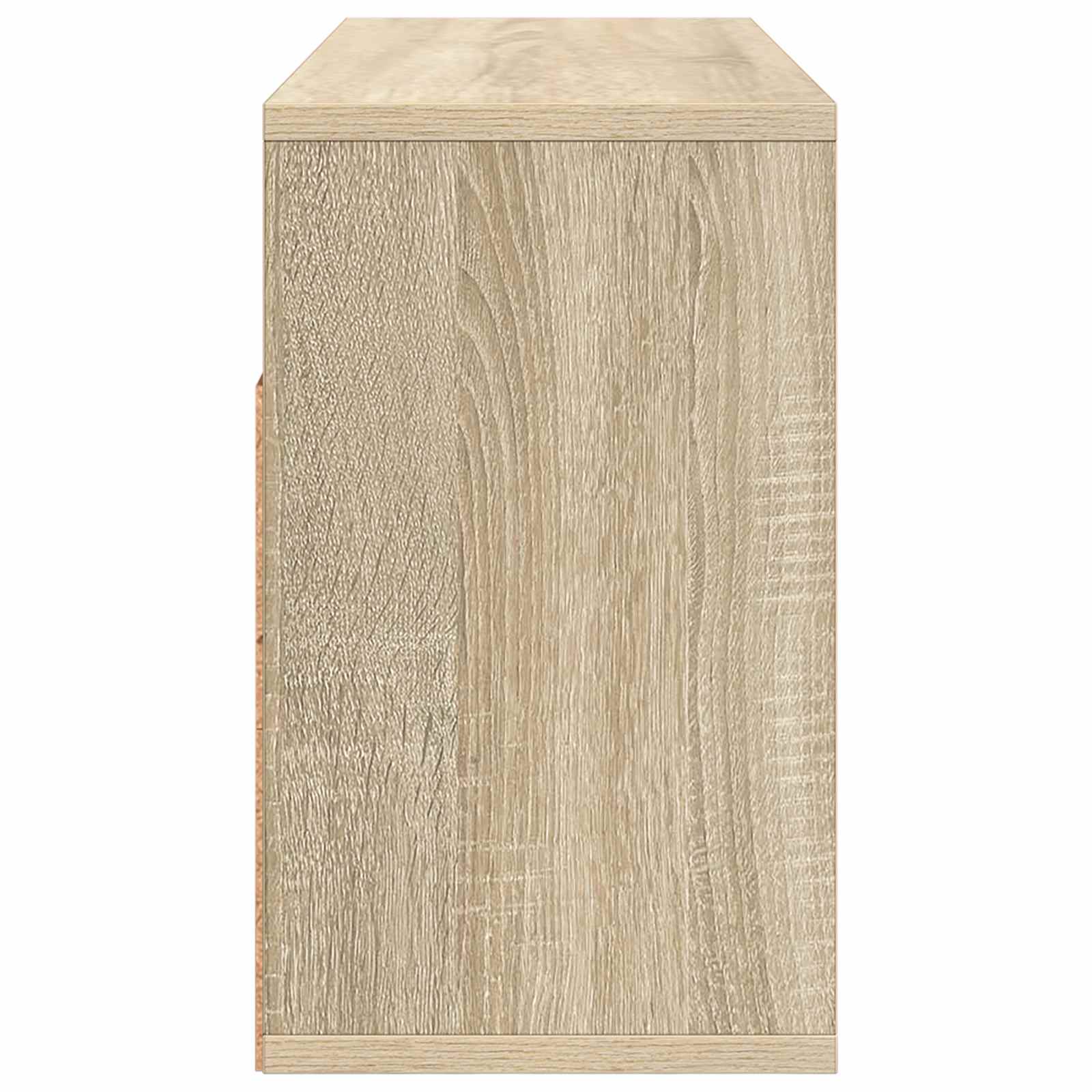 Žemas stalas su stalčių Sonoma ąžuolas 72 x 22,5 x 38 cm