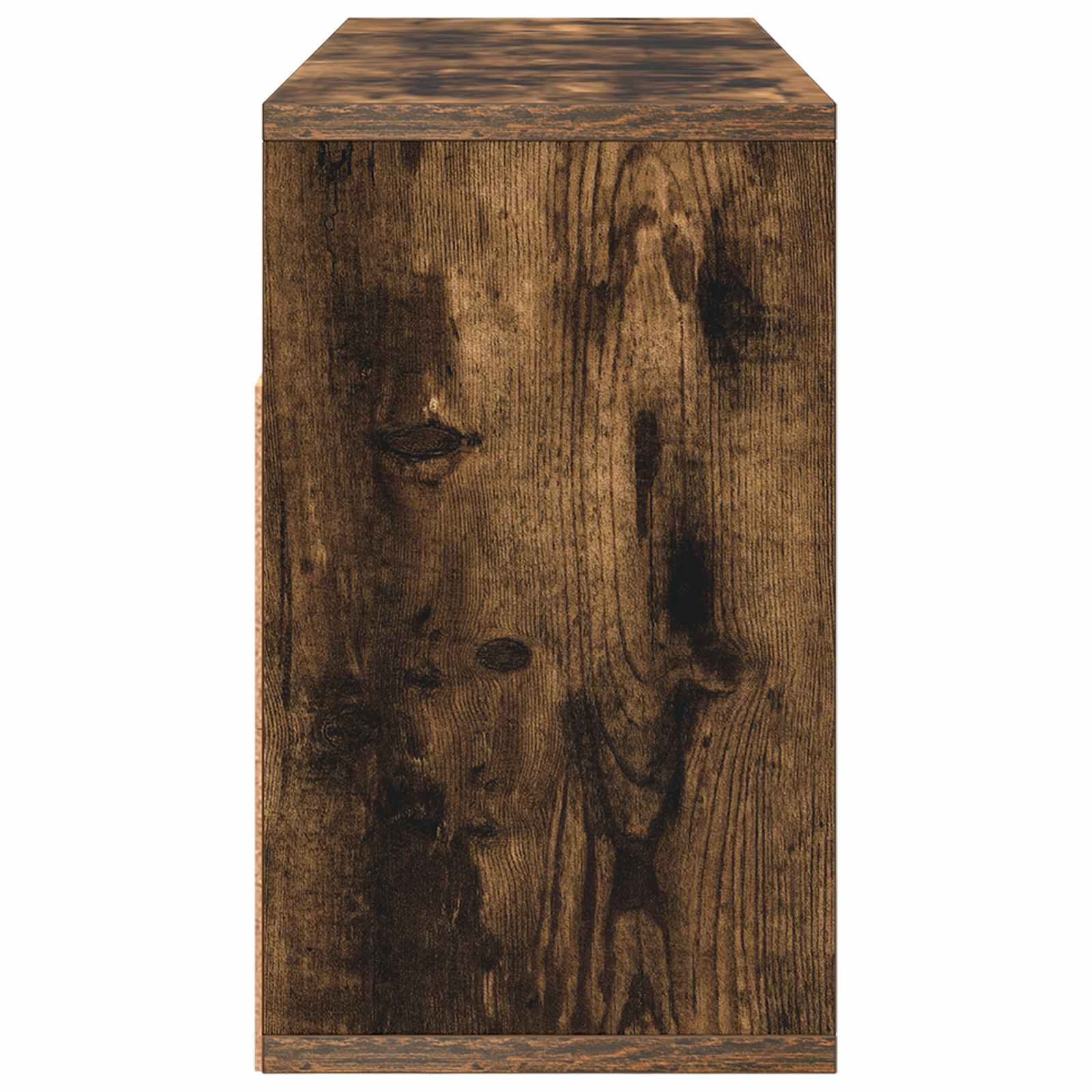 Zems galds ar atvilktni Kūpināts ozols 72 x 22,5 x 38 cm