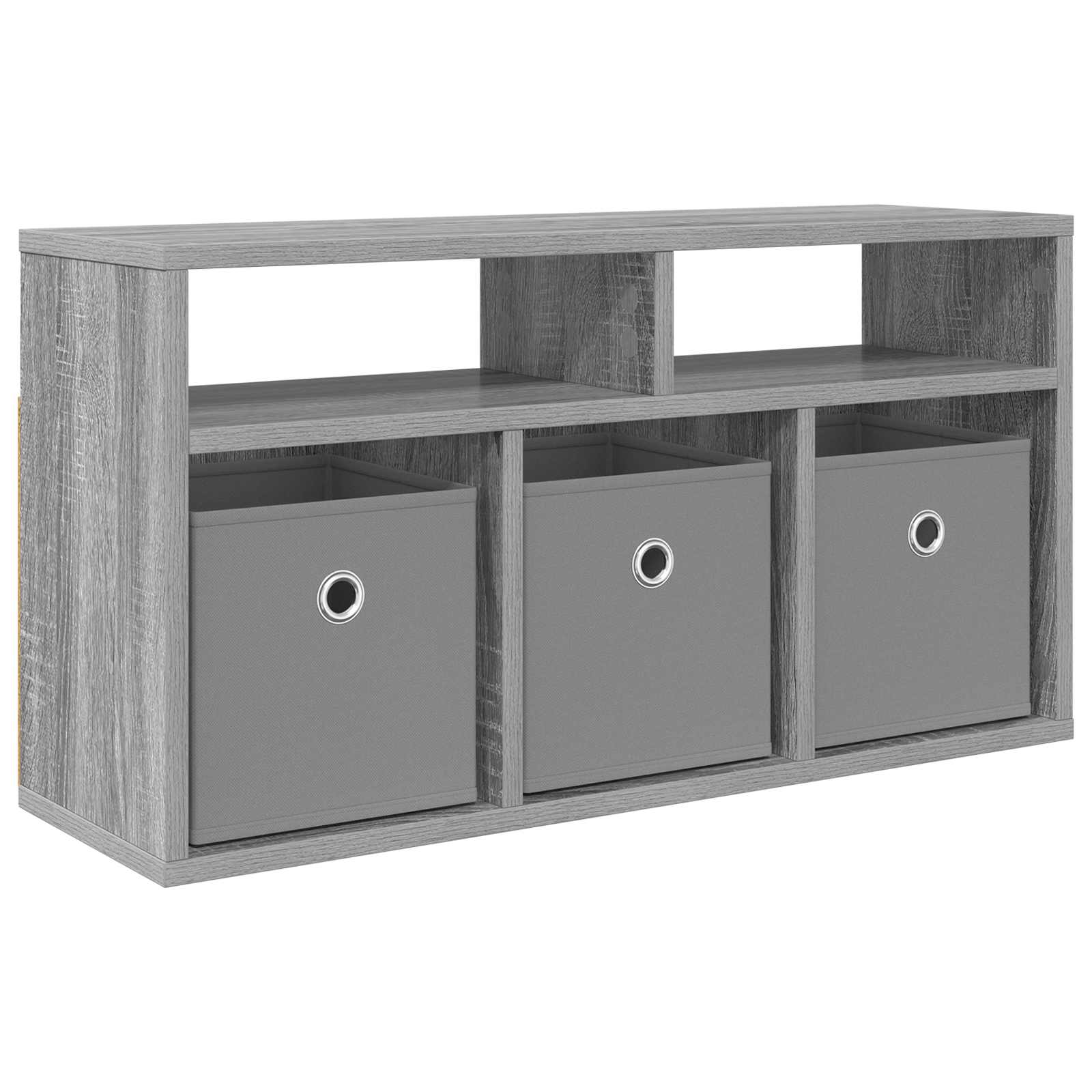 Žemas stalas su stalčių Pilkas Sonoma 72 x 22,5 x 38 cm