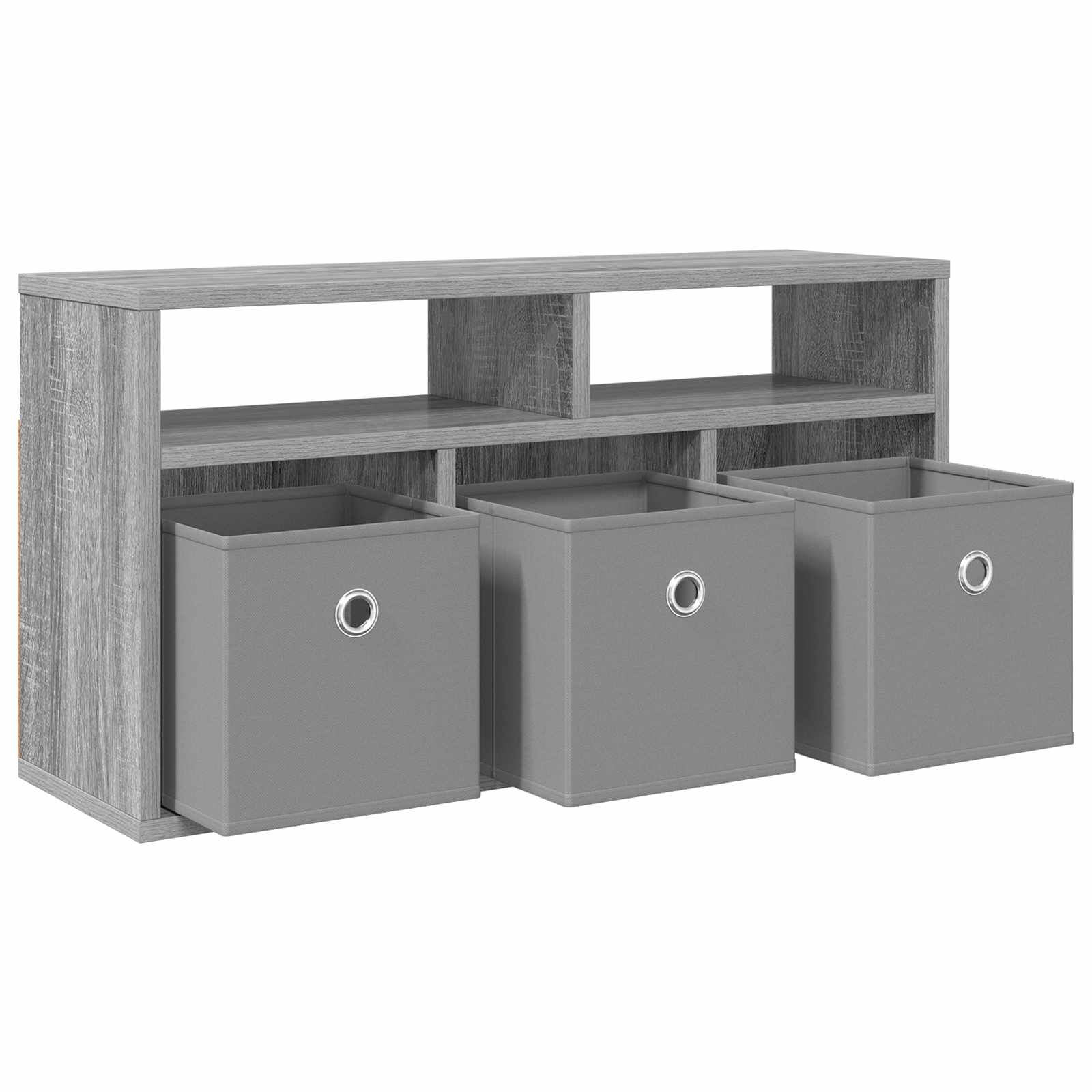Žemas stalas su stalčių Pilkas Sonoma 72 x 22,5 x 38 cm
