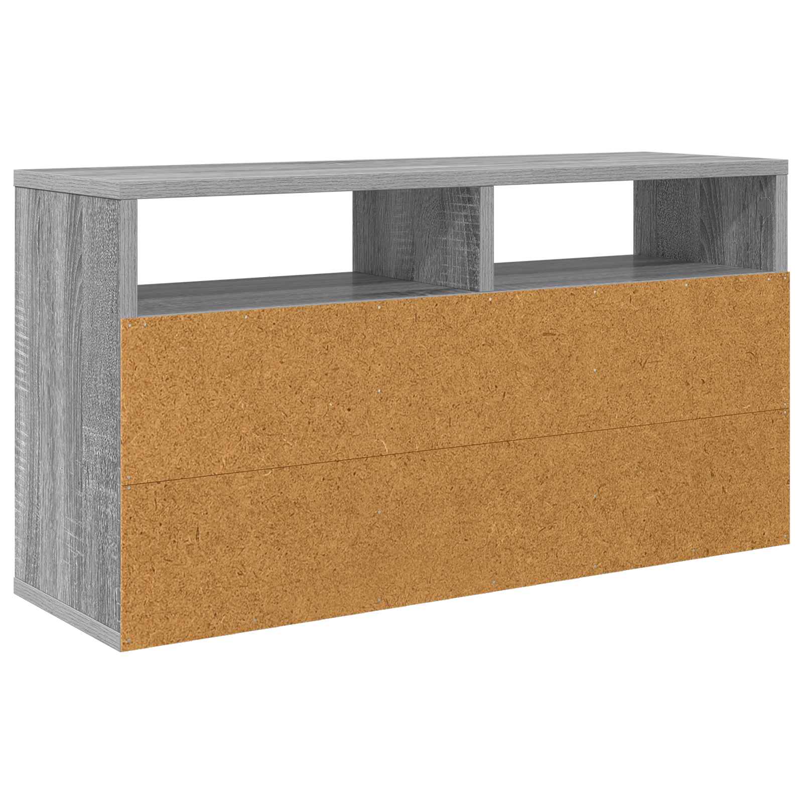 Žemas stalas su stalčių Pilkas Sonoma 72 x 22,5 x 38 cm