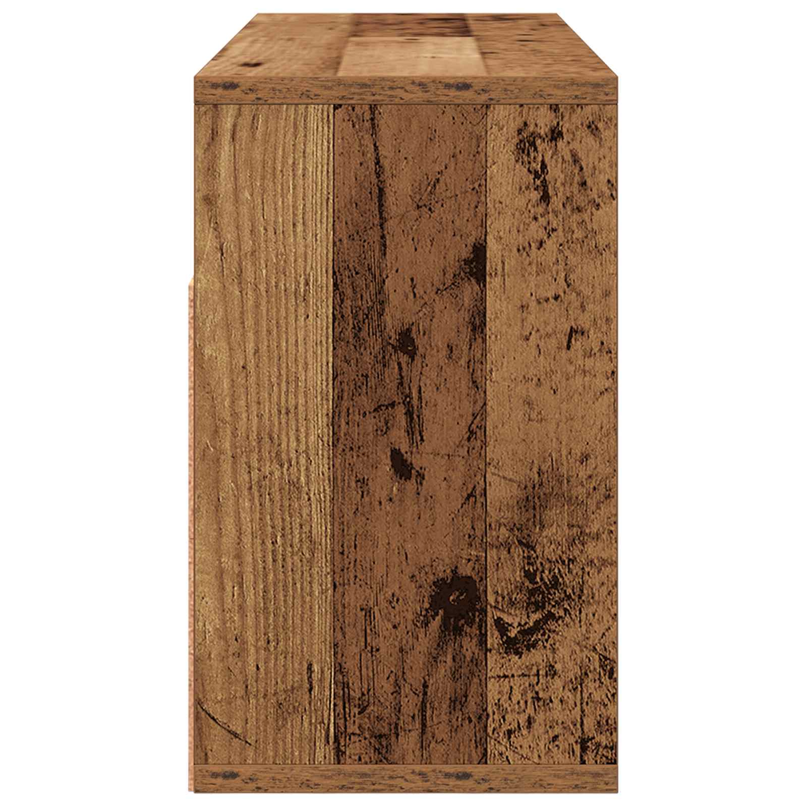 Žemas stalas su stalčių Senas medis 72 x 22,5 x 38 cm