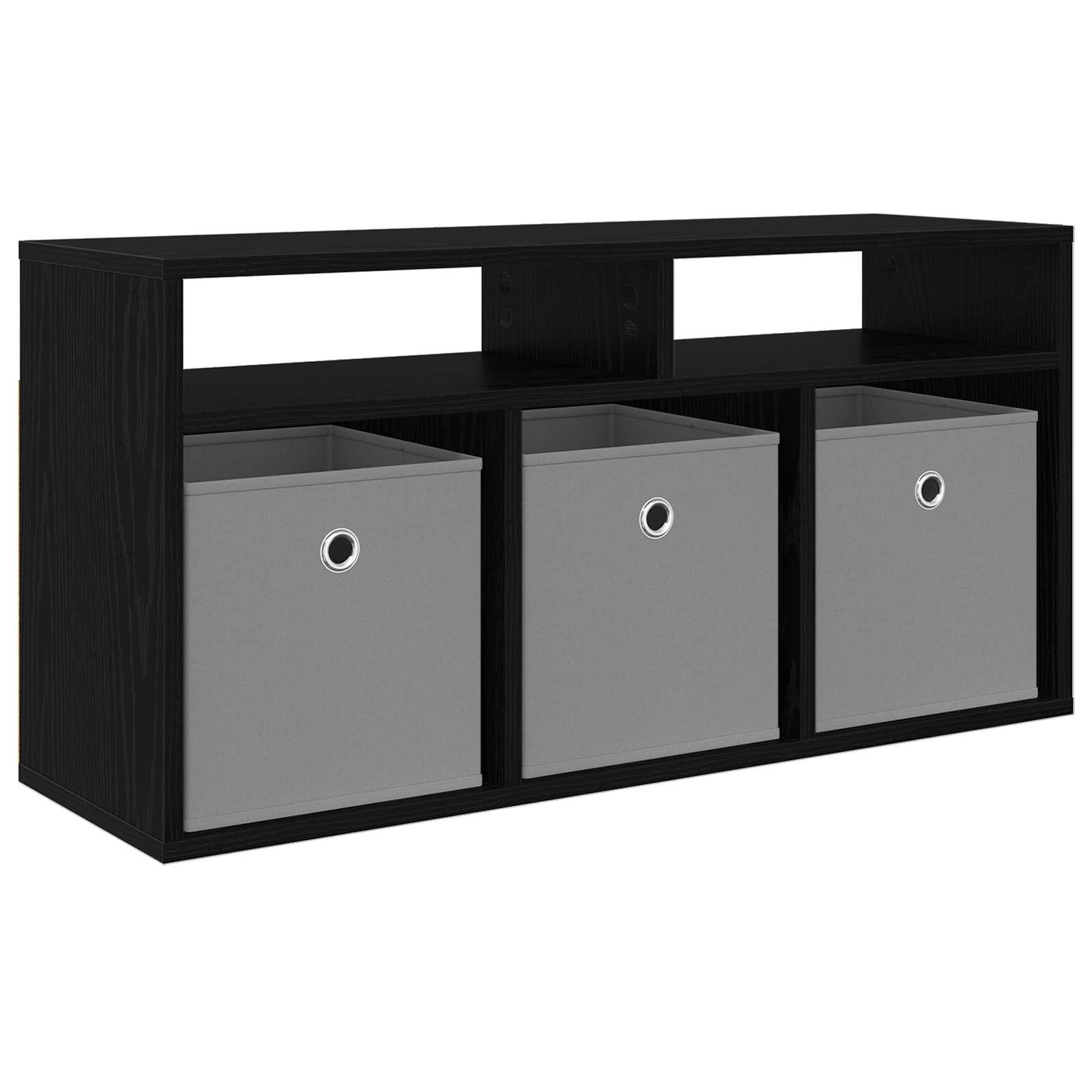 Zems galds ar atvilktni, Melns ozols, 87 x 27,5 x 43 cm
