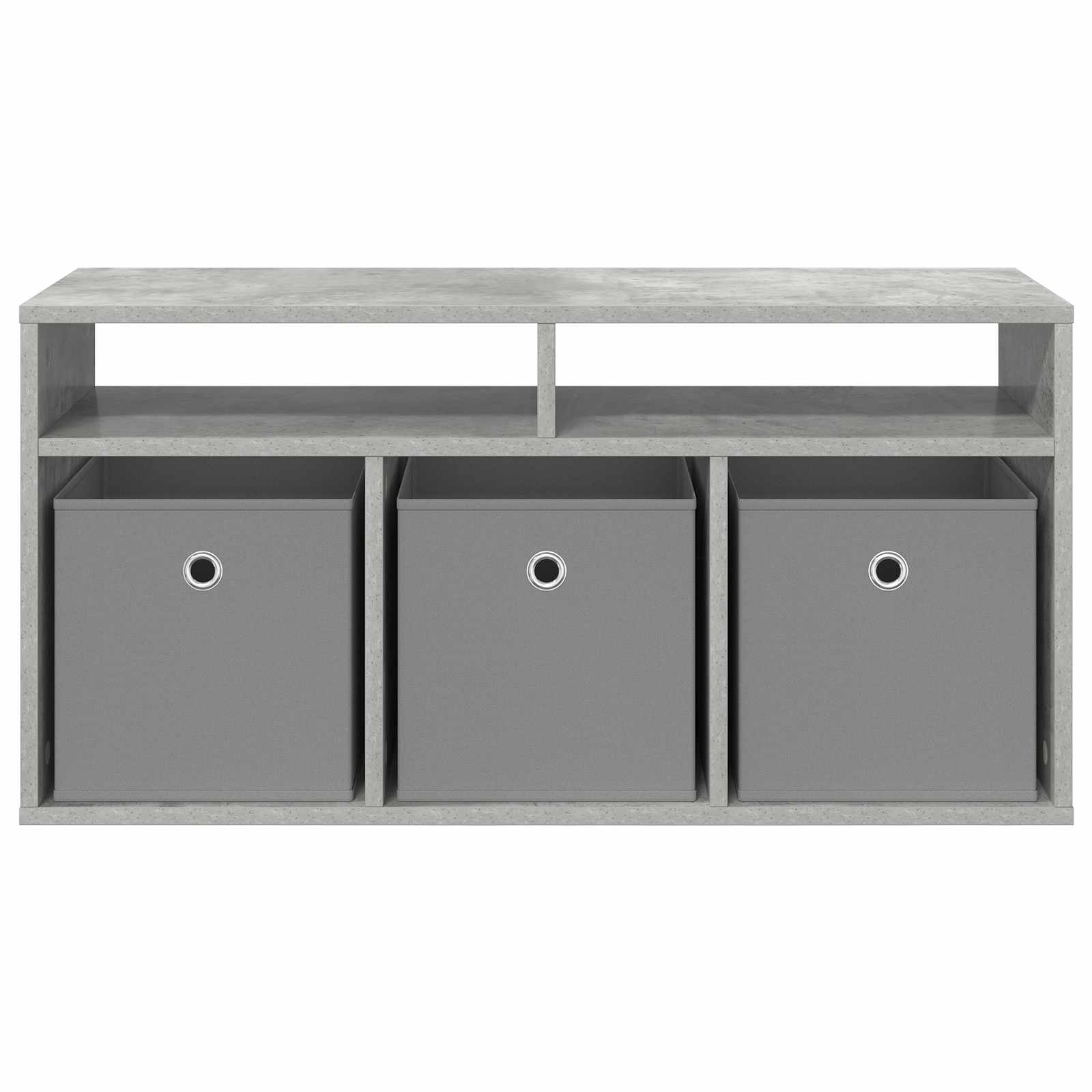 Žemas stalas su stalčių Betono pilka 87 x 27,5 x 43 cm