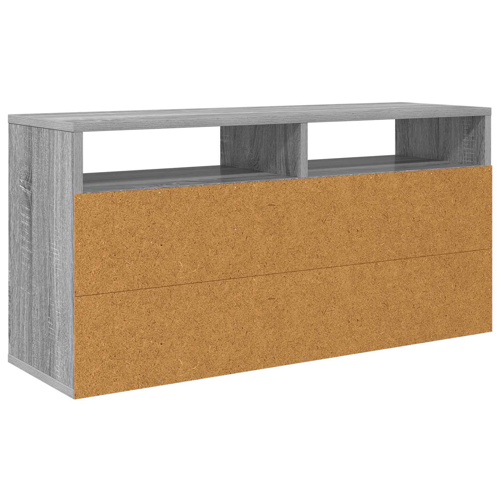 Žemas stalas su stalčių Pilkas Sonoma 87 x 27,5 x 43 cm