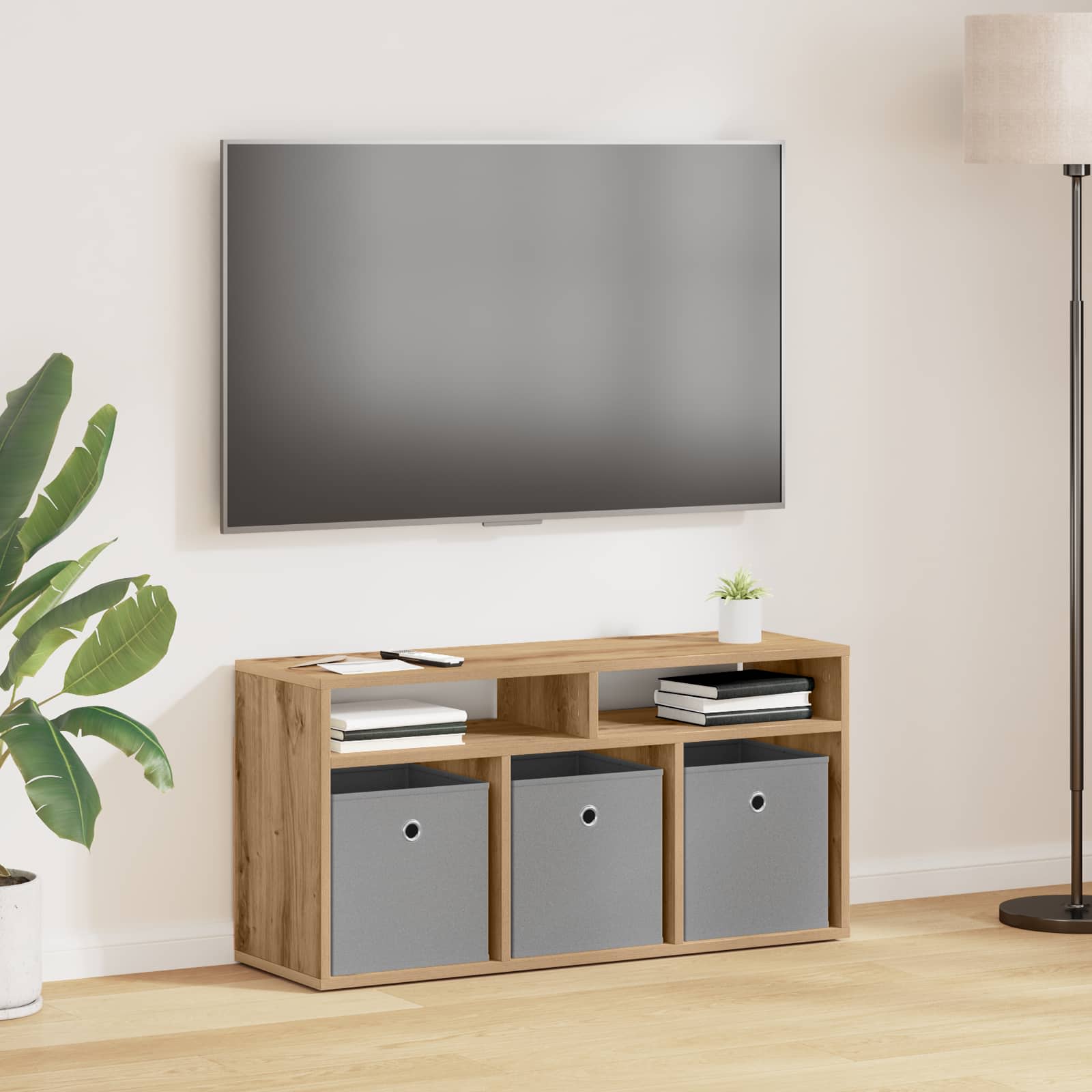 Žemas stalas su stalčių Amatininkų ąžuolas 87 x 27,5 x 43 cm