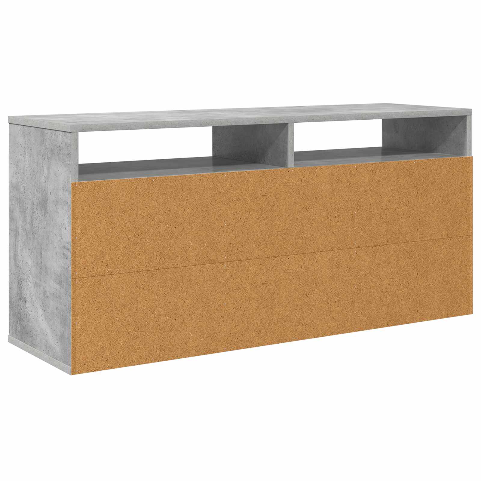Žemas stalas su stalčių Betono pilka 102 x 32 x 48,5 cm
