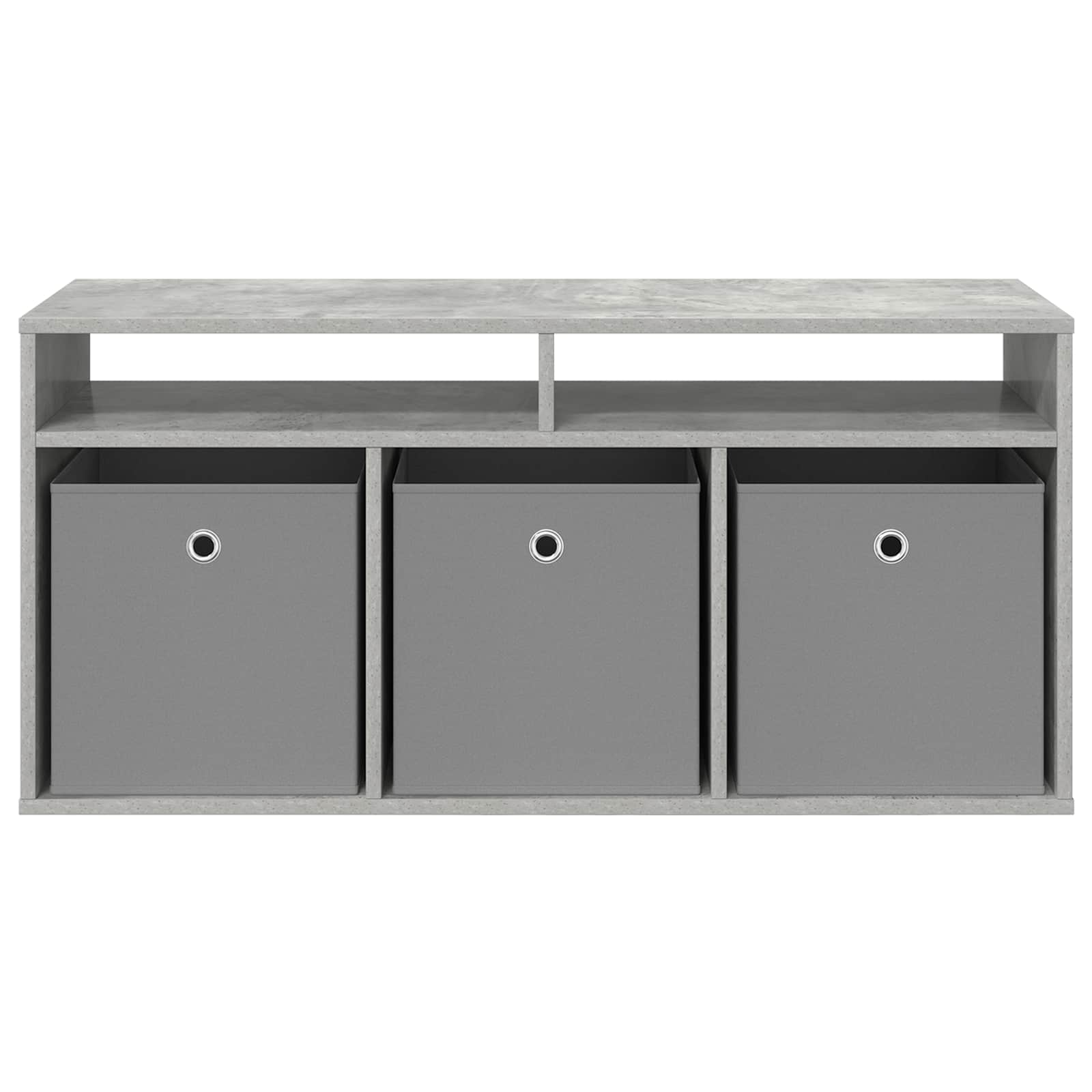 Žemas stalas su stalčių Betono pilka 102 x 32 x 48,5 cm