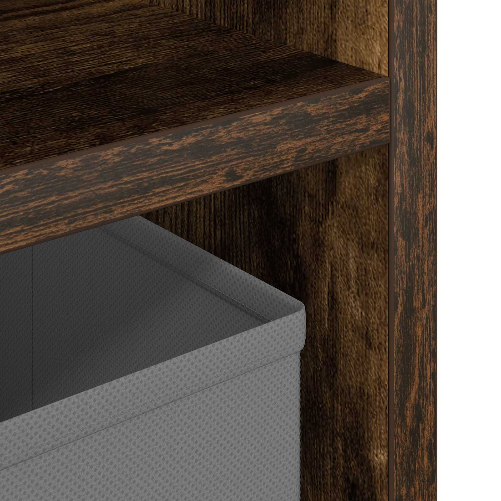 Zems galds ar atvilktni Kūpināts ozols 102 x 32 x 48,5 cm