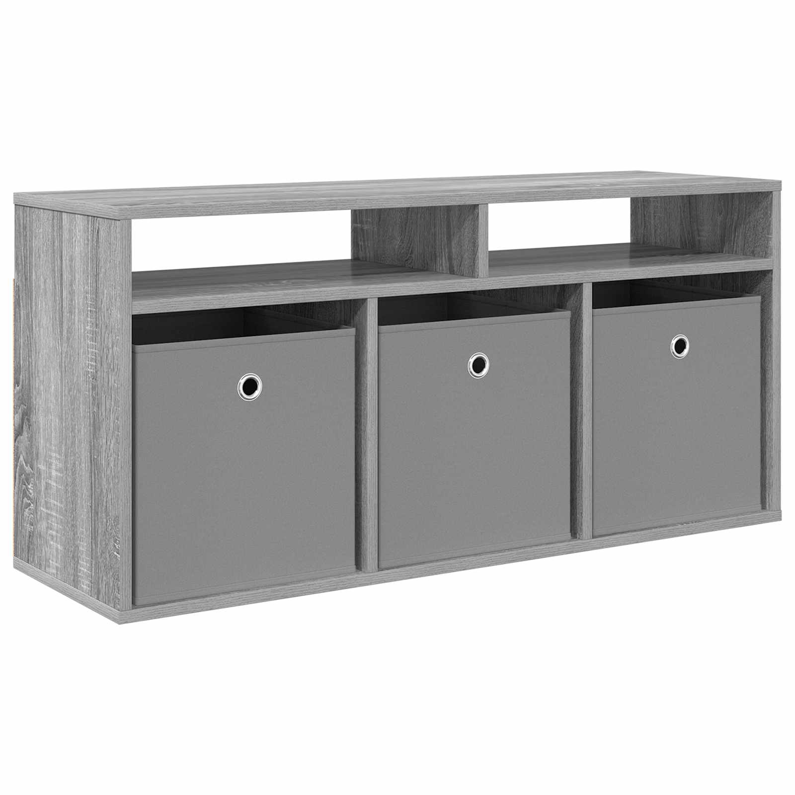 Žemas stalas su stalčių Pilkas Sonoma 102 x 32 x 48,5 cm