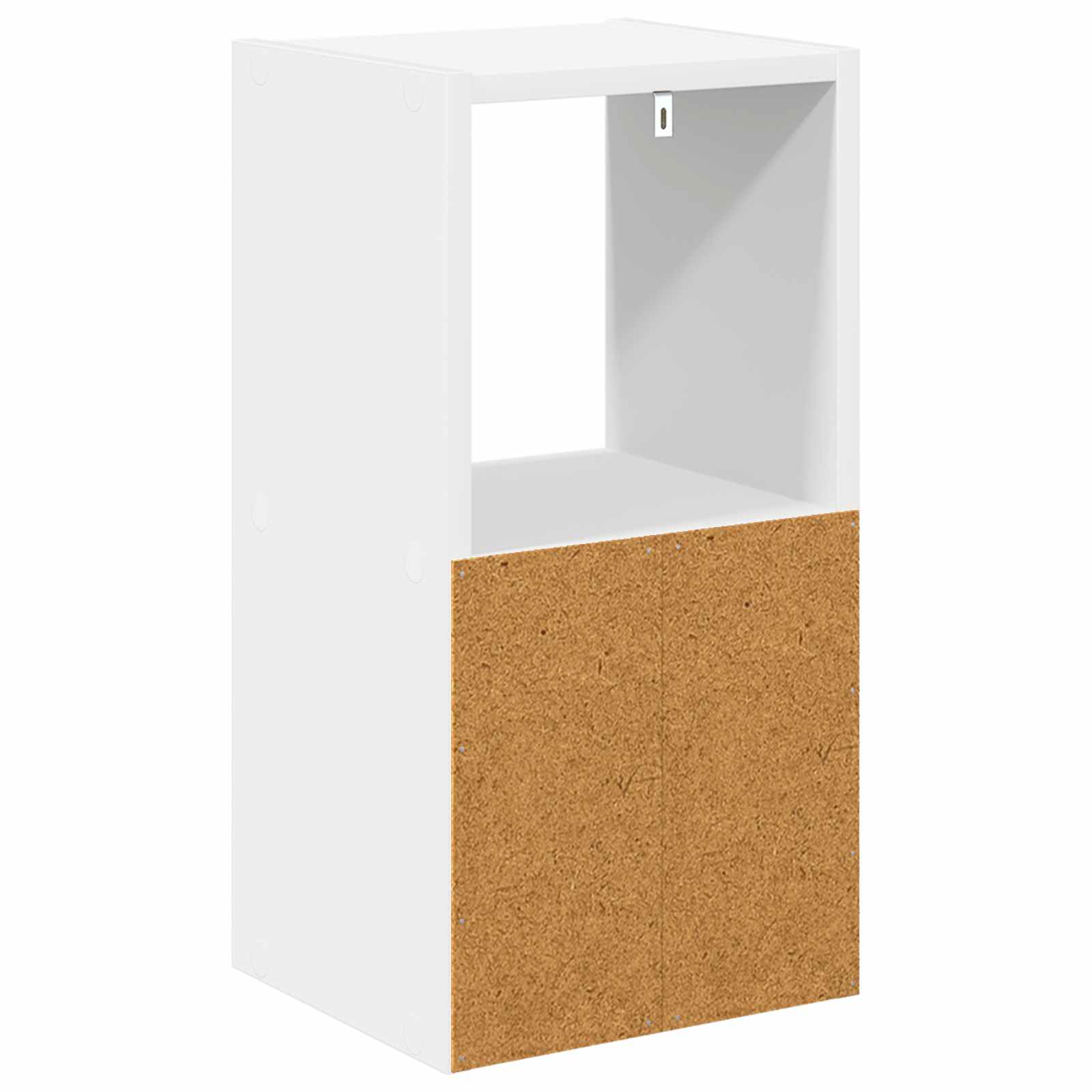 Naktinis staliukas su stalčių 2 pcs Balta 25,5 x 22 x 49,5 cm