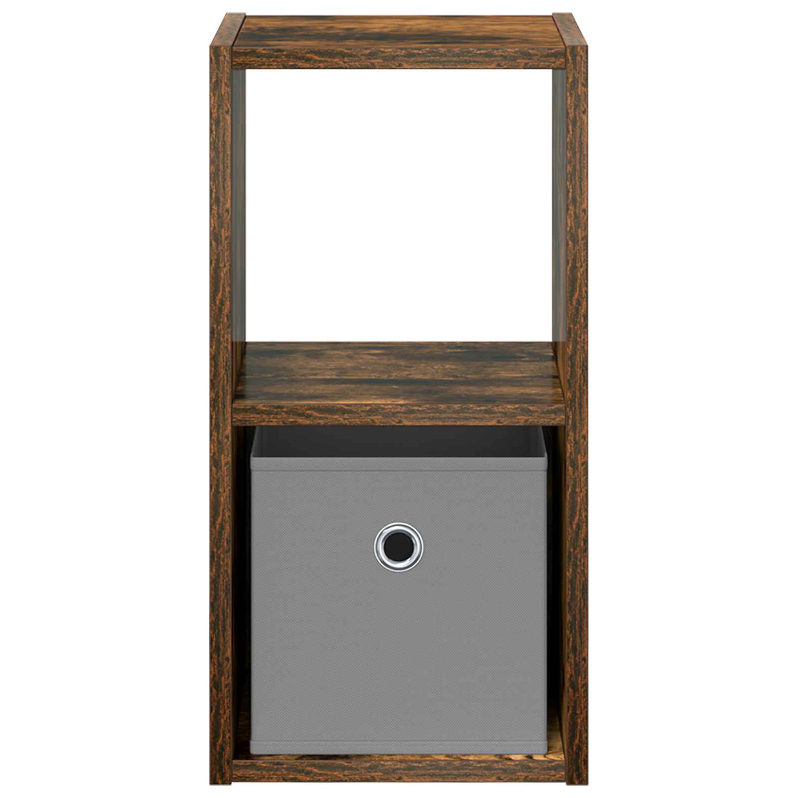 Naktinis staliukas 2 pcs Rūkyta ąžuolas 25,5 x 22 x 49,5 cm