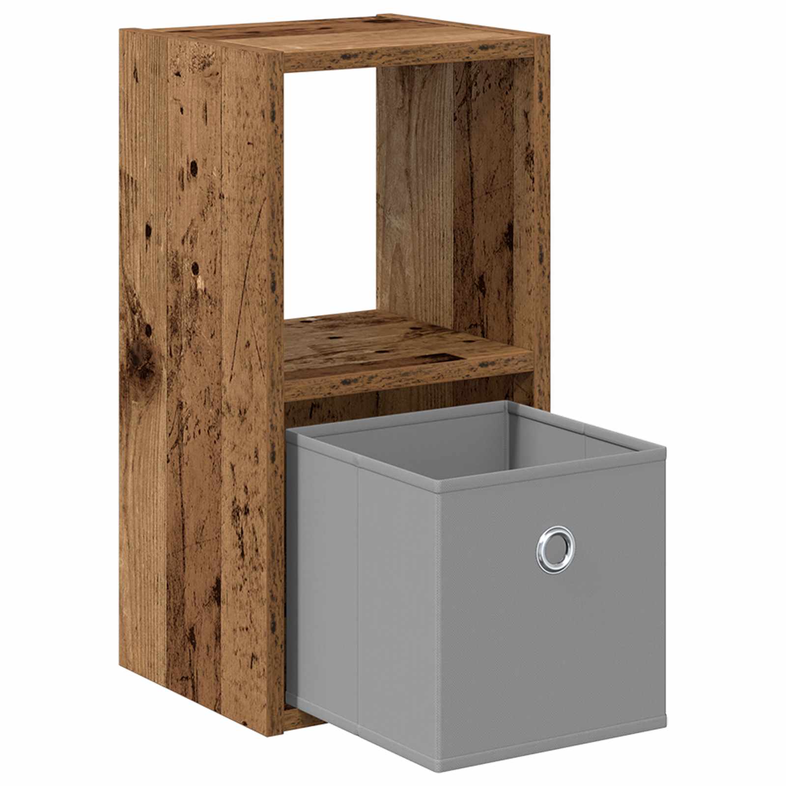 Naktinis staliukas su stalčių Senas medis 25,5 x 22 x 49,5 cm