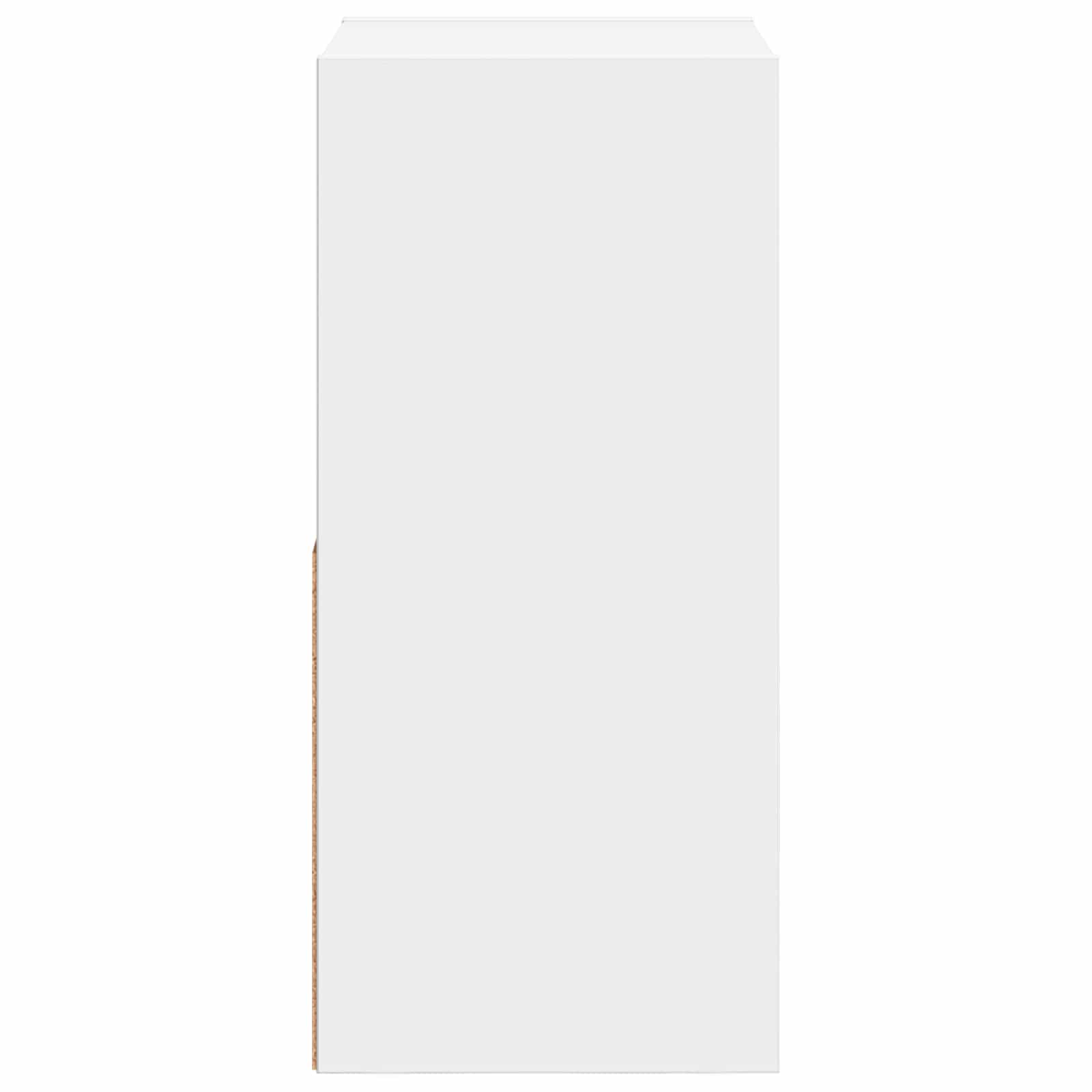 Naktinis staliukas su stalčių 2 pcs Balta 30,5 x 27 x 59,5 cm