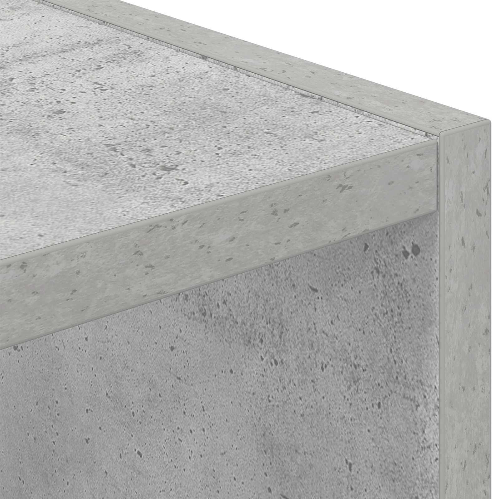 Naktinis staliukas su stalčių Betono pilka 30,5 x 27 x 59,5 cm