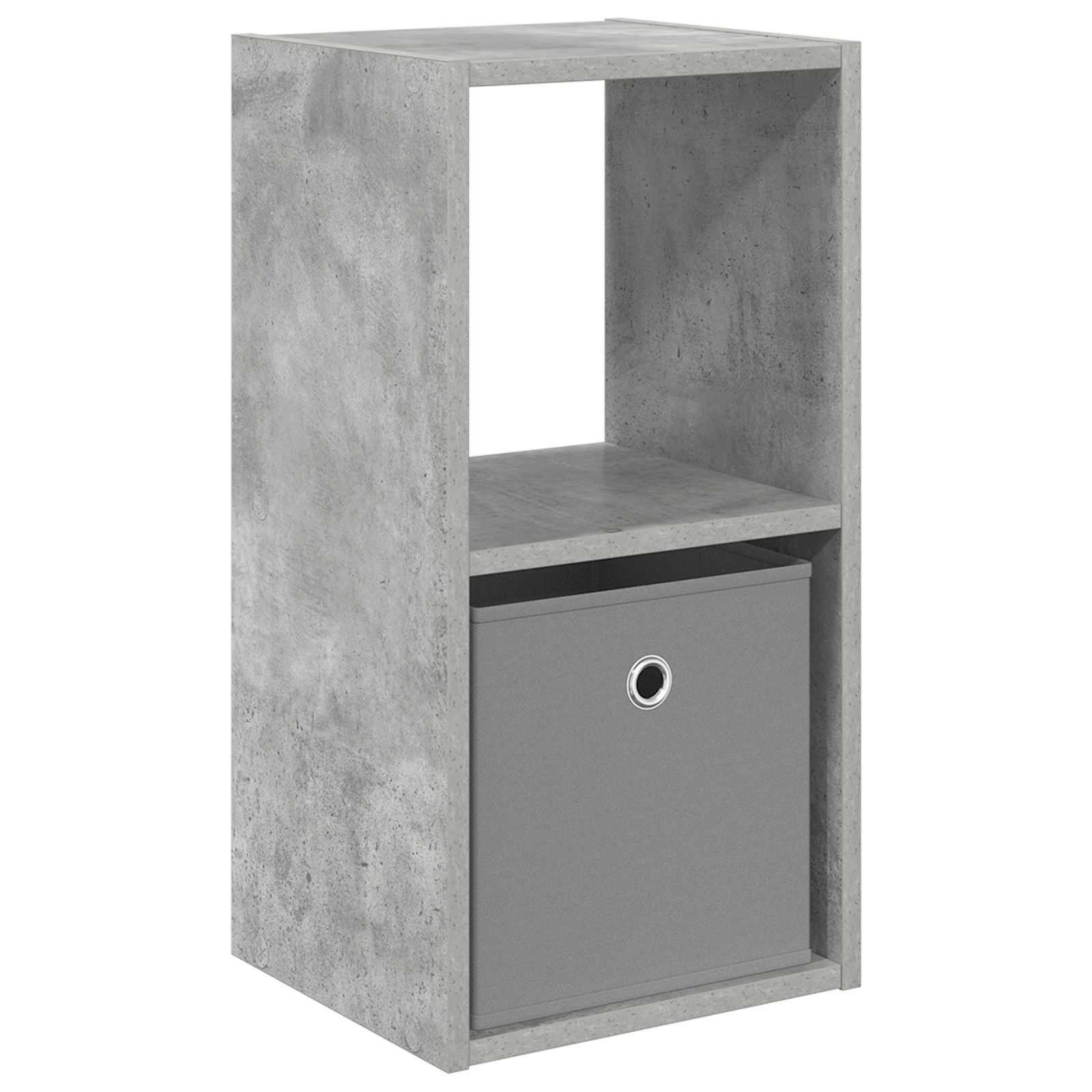 Naktinis staliukas su stalčių Betono pilka 30,5 x 27 x 59,5 cm