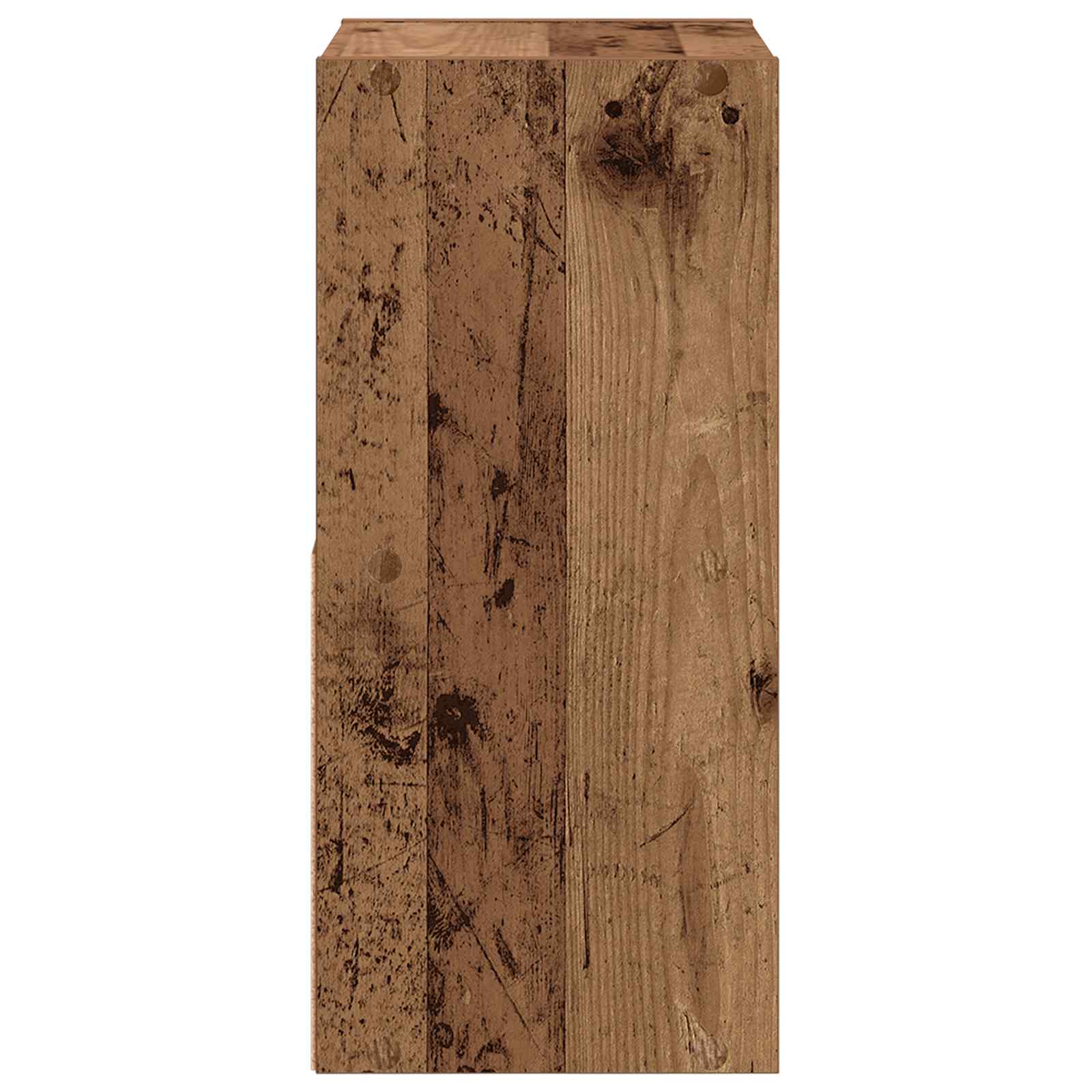 Naktinis staliukas su stalčių Senas medis 30,5 x 27 x 59,5 cm