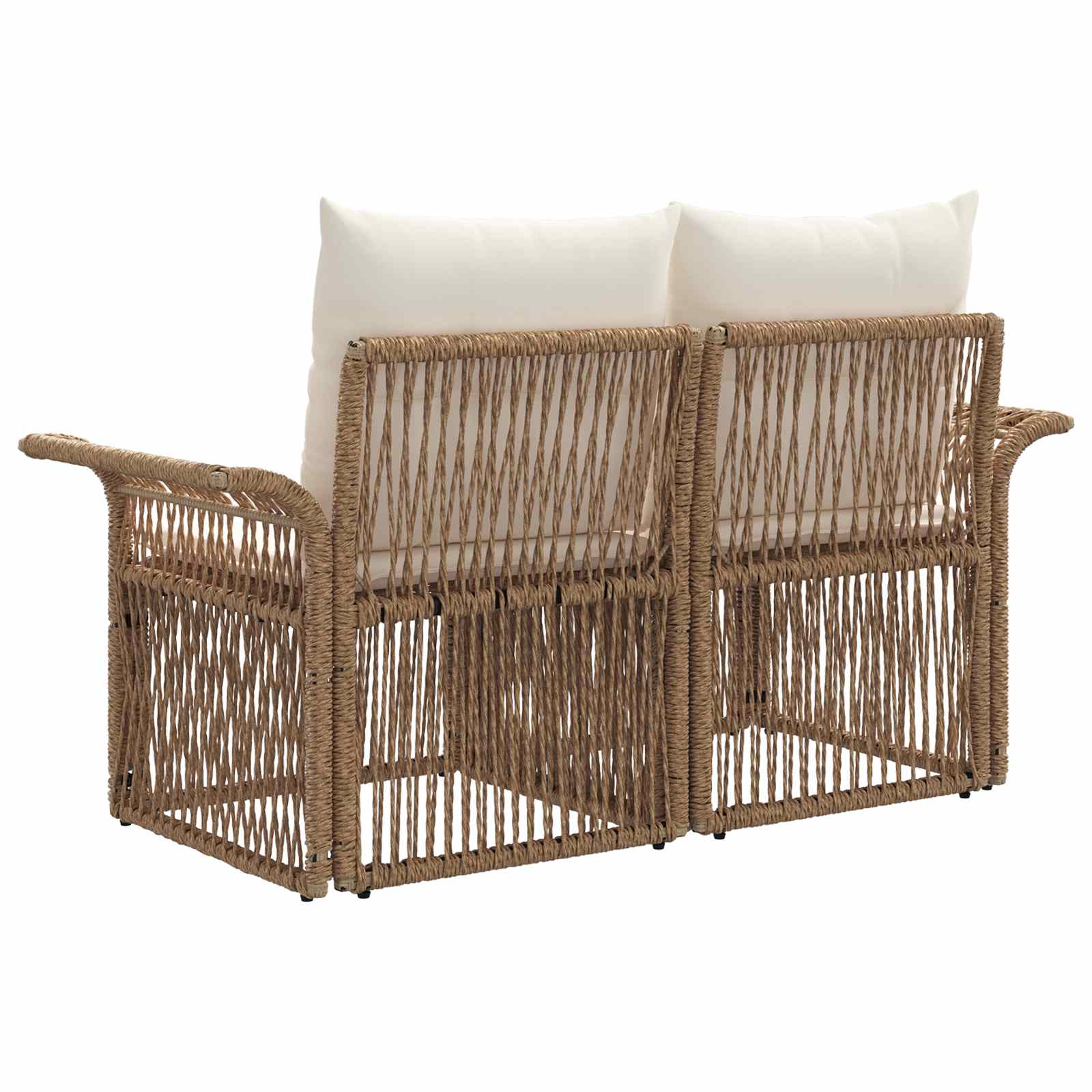 Sodo sofa 2-Vietų skaičius Smėlio poliratanas