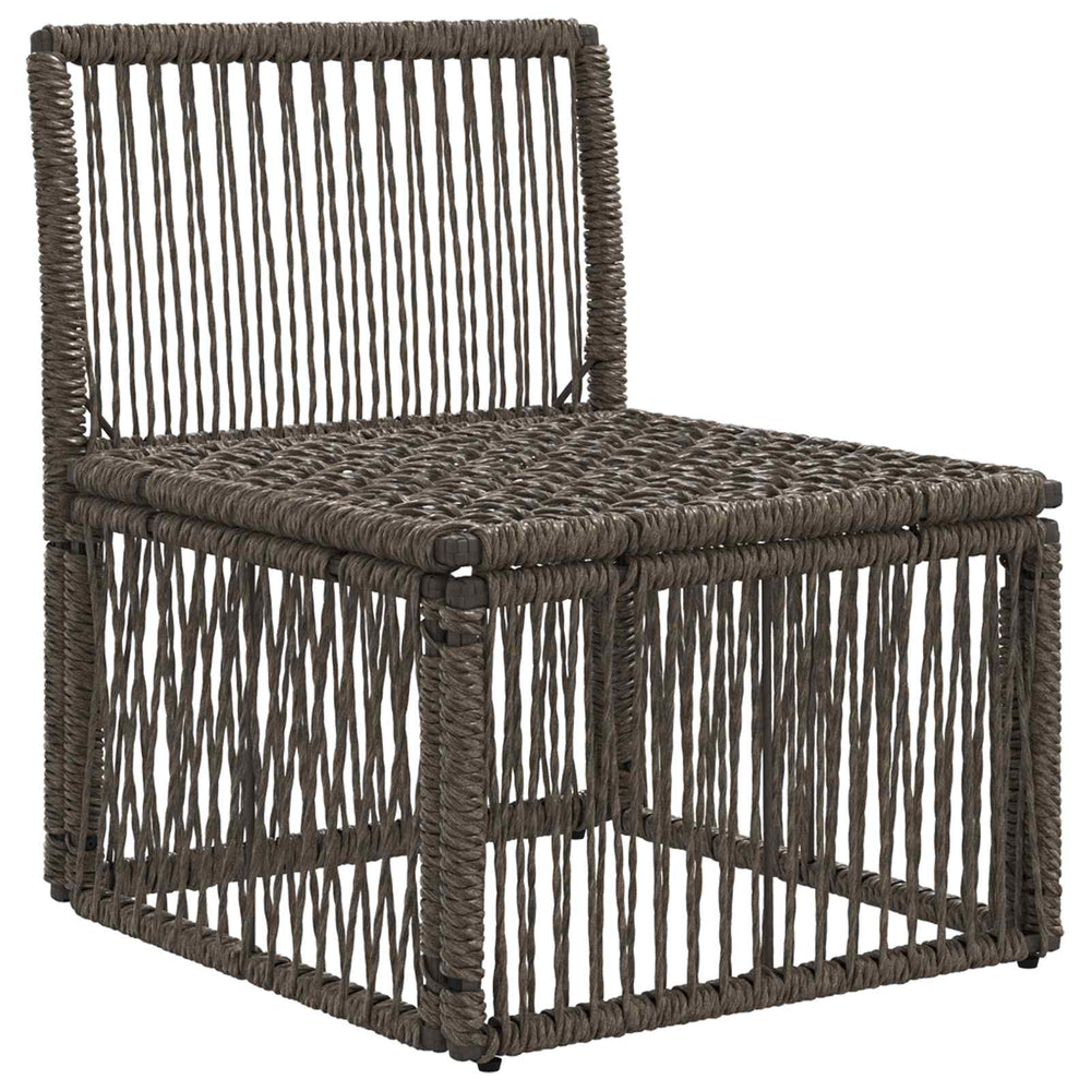 Be porankio sofa Pilka poliratanas