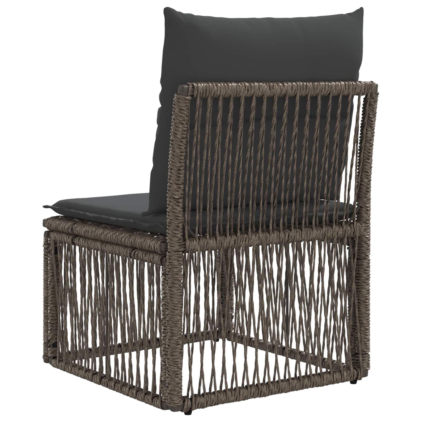Be porankio sofa Pilka poliratanas