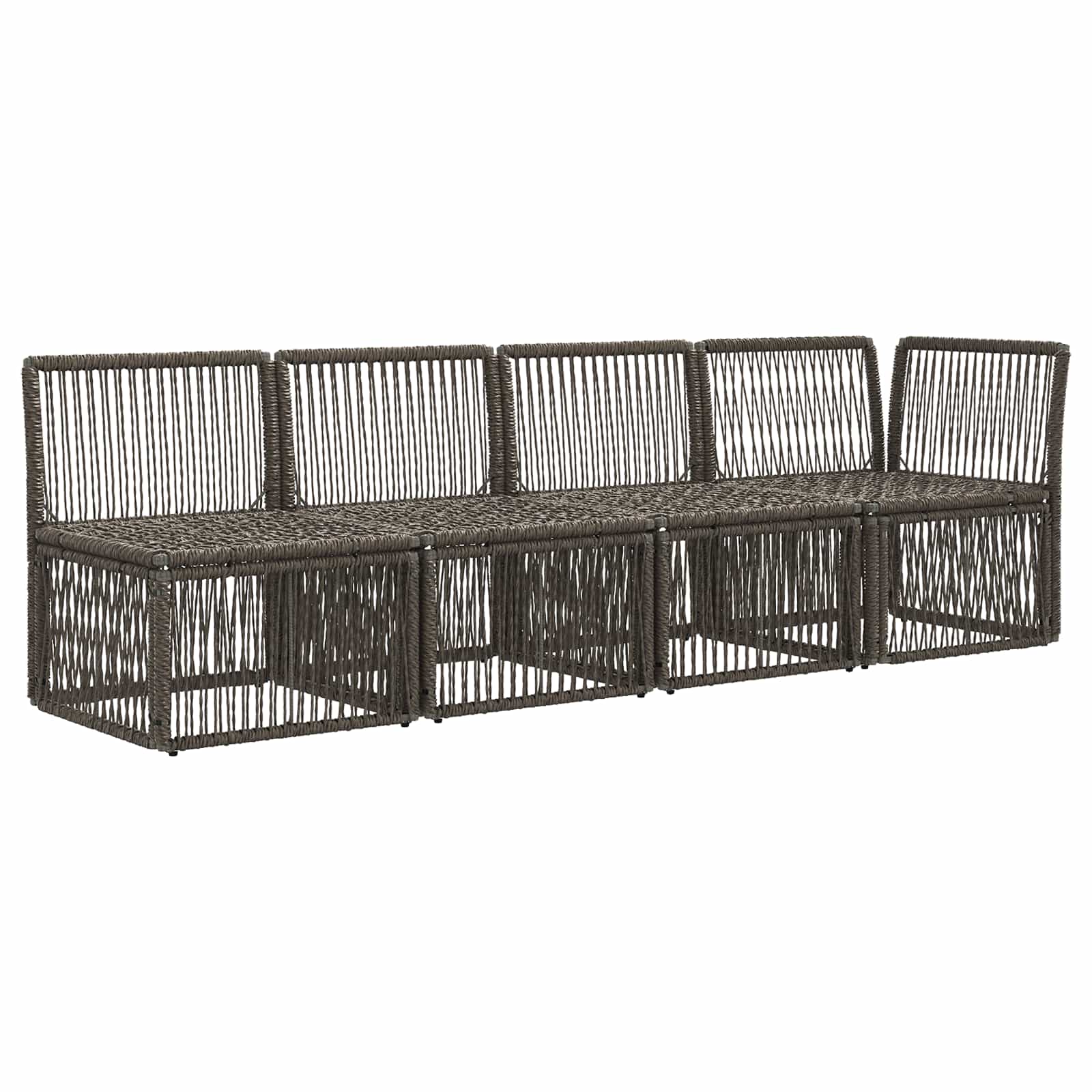 4 vietų sofa su kairiuoju porankiu 4 pcs 4-Vietų skaičius Pilka