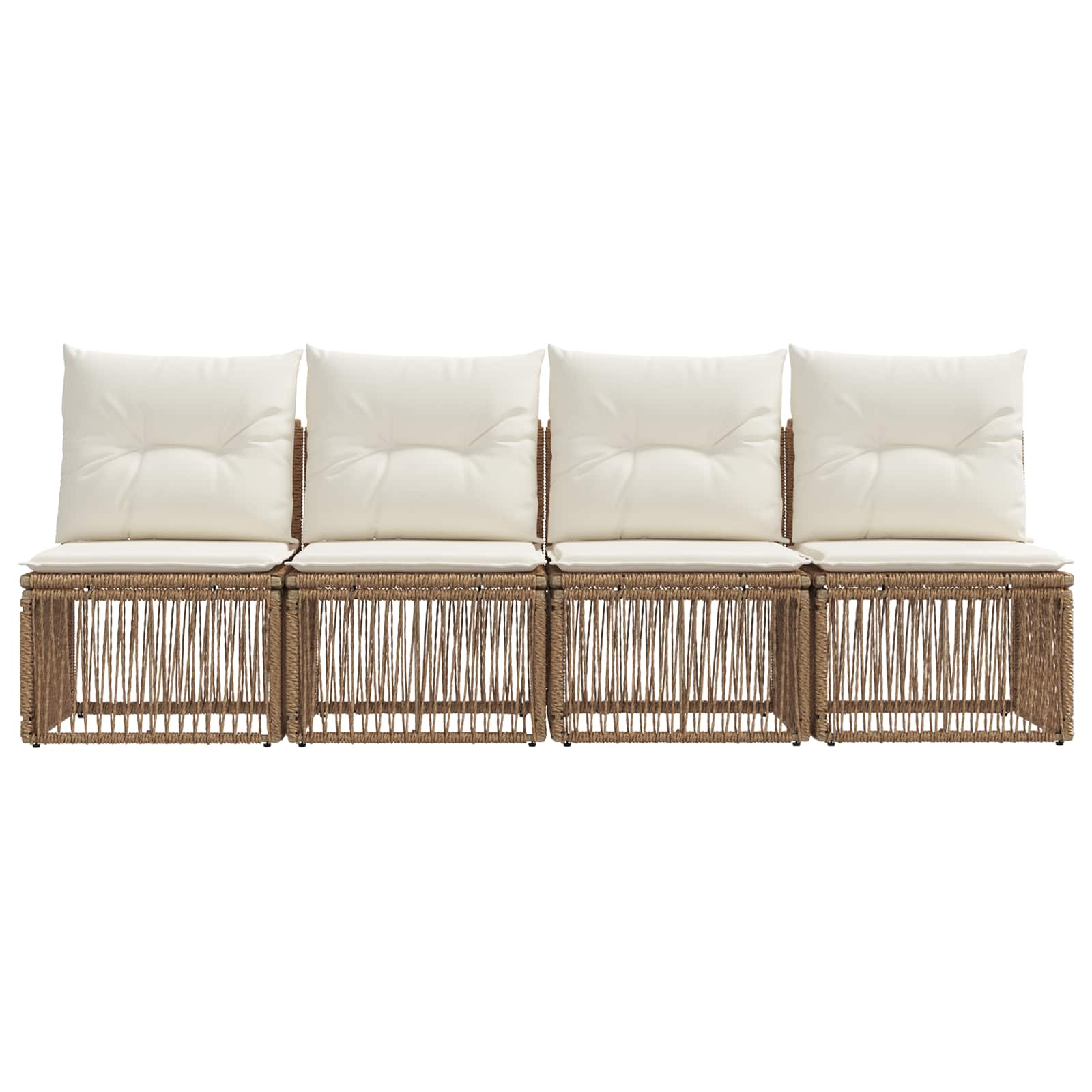 Sofa su keturiomis vietomis 4 pcs 4-Vietų skaičius Smėlio