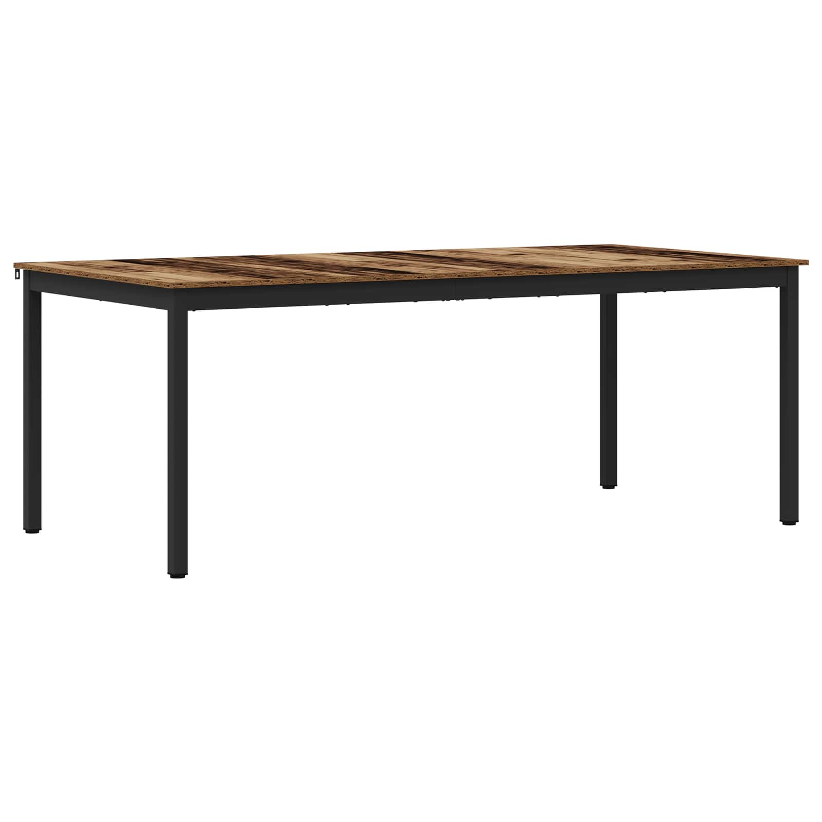 Valgomieji stalai 2 pcs 200 x 100 x 75 cm Apdirbta mediena