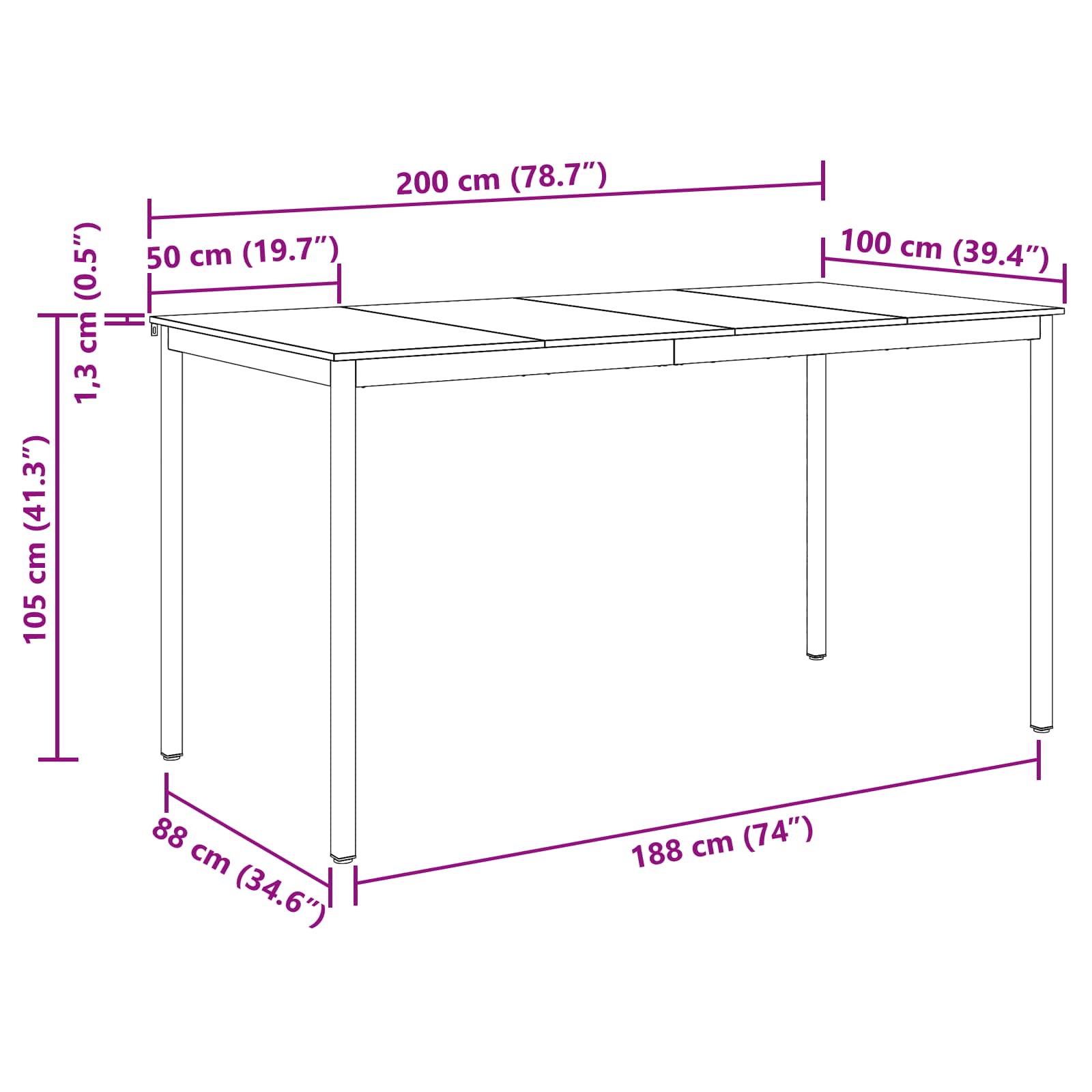 Valgomieji stalai Apdirbta mediena