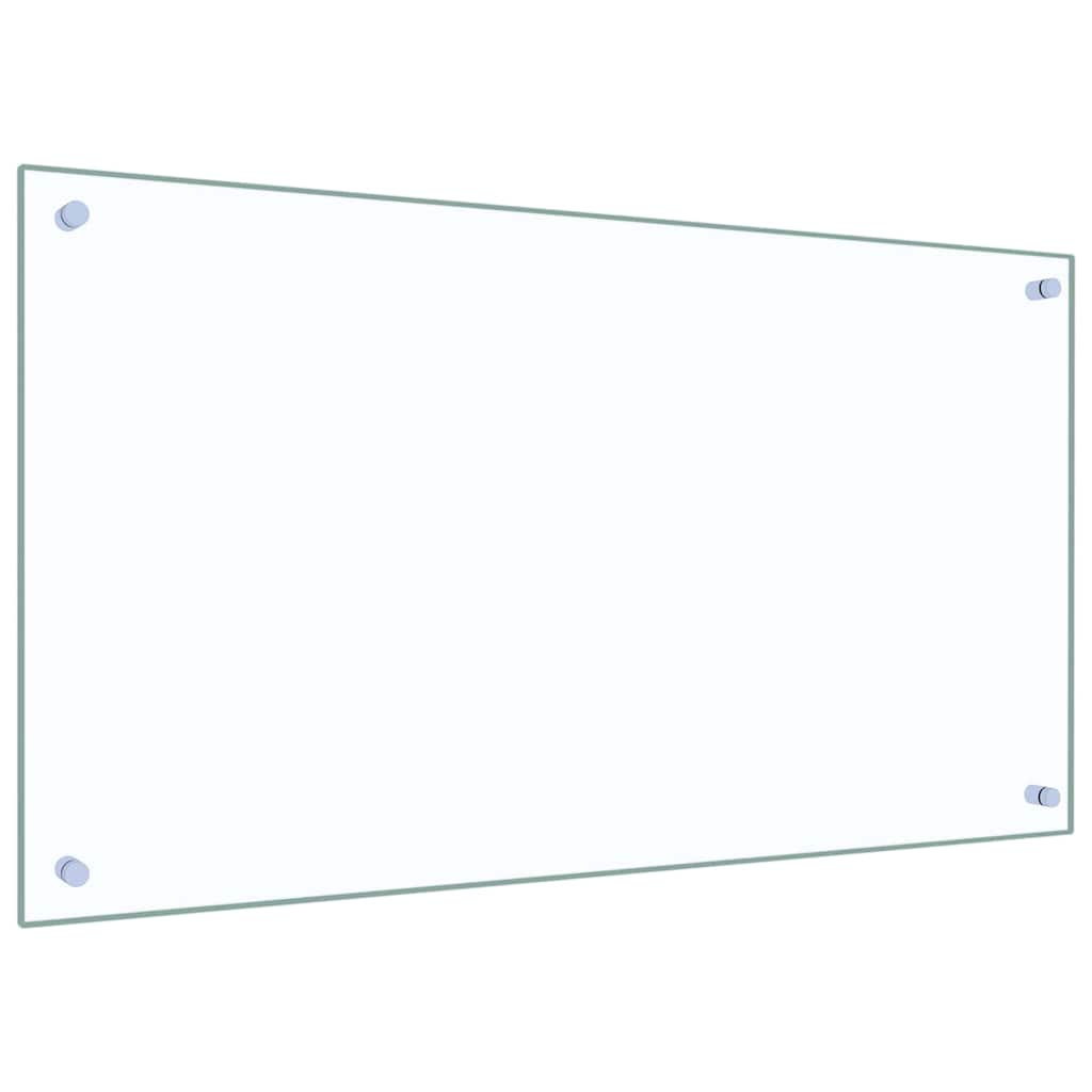 Kitchen splashback 2 pcs Transparent 90 x 50 cm