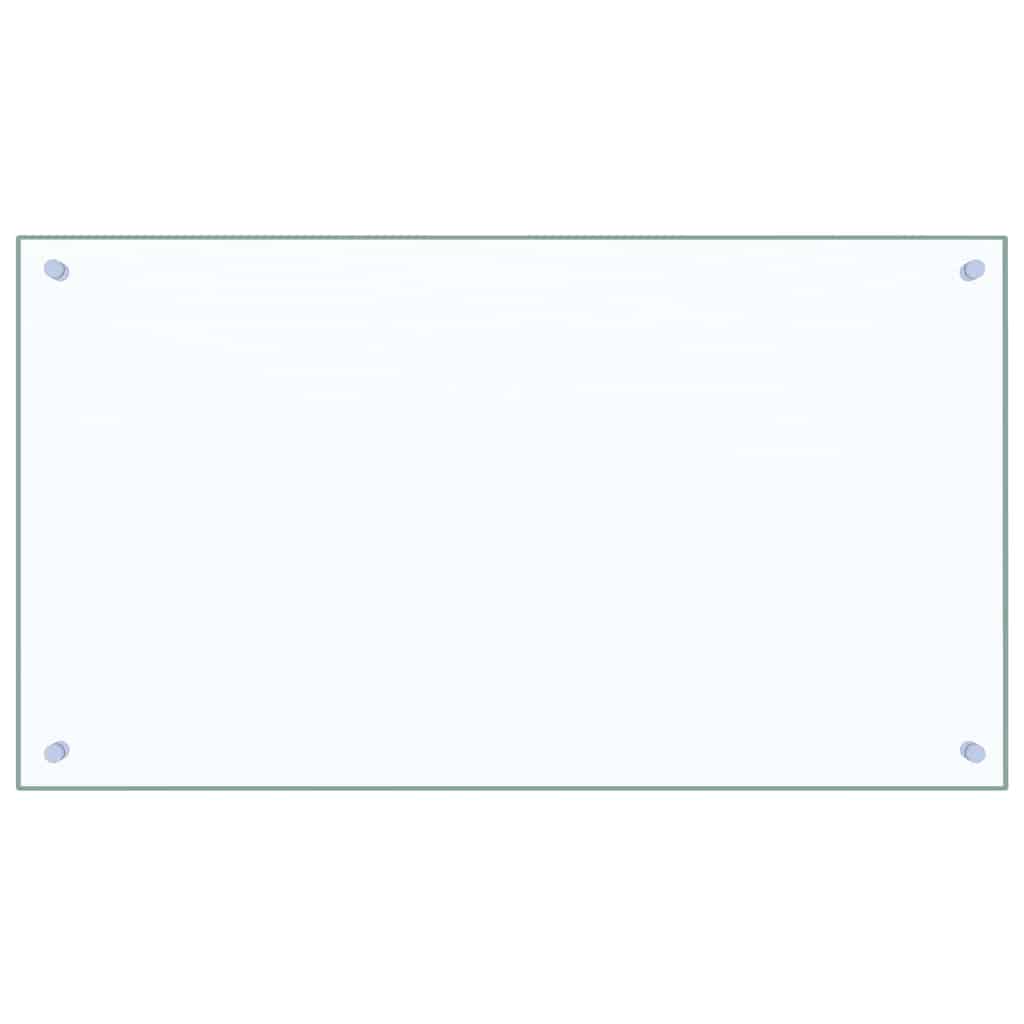 Kitchen splashback 2 pcs Transparent 90 x 50 cm