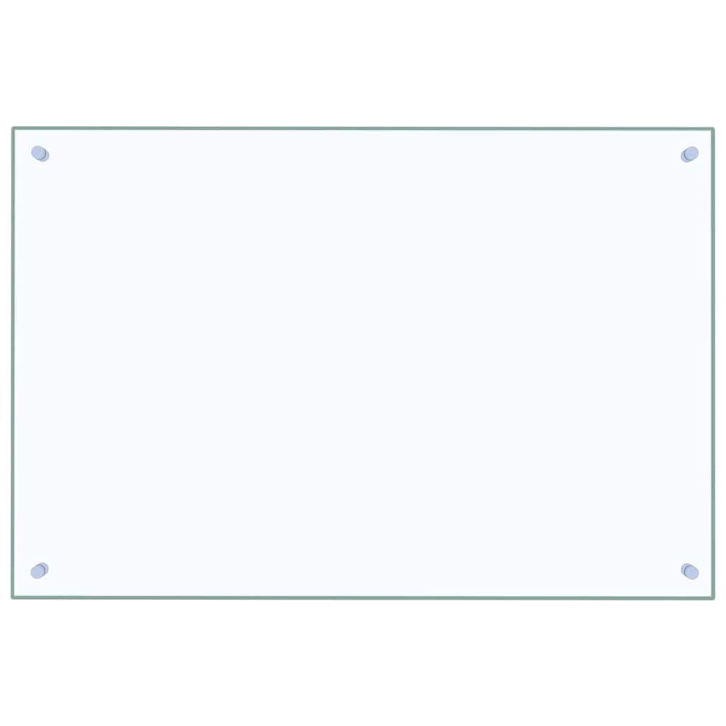 Virtuvės užpakalinė plokštė 2 pcs Skaidrus 90 x 60 cm