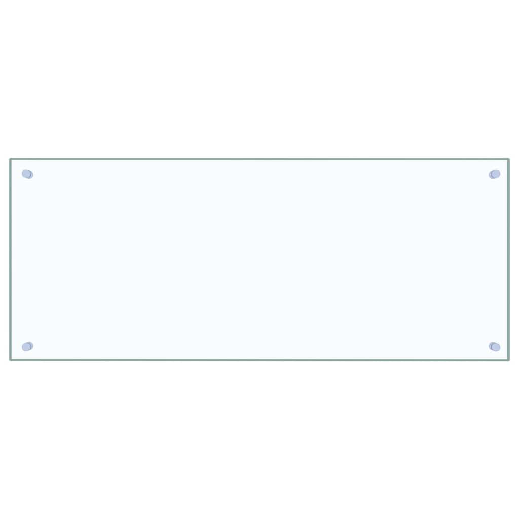 Virtuvės užpakalinė plokštė 2 pcs Skaidrus 100 x 40 cm