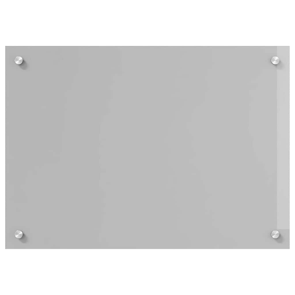 Virtuvės užpakalinė plokštė 2 pcs Šviesiai pilka 70 x 50 cm