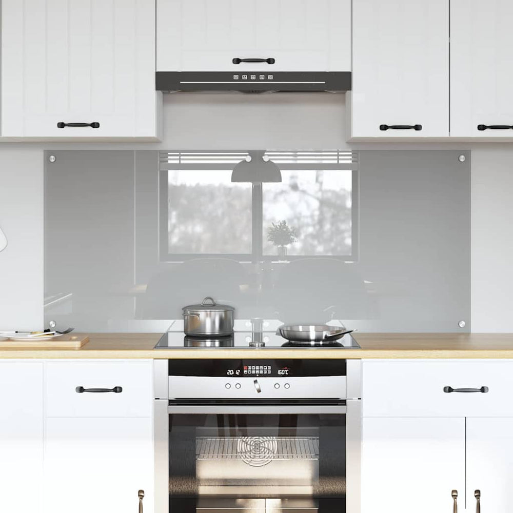 Virtuvės atbraila 2 pcs Šviesiai pilka 70 x 60 cm