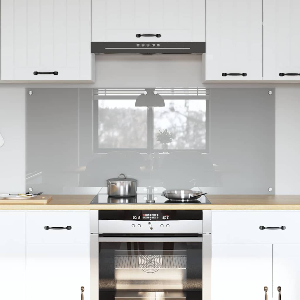 Virtuvės atbraila 2 pcs Šviesiai pilka 70 x 60 cm
