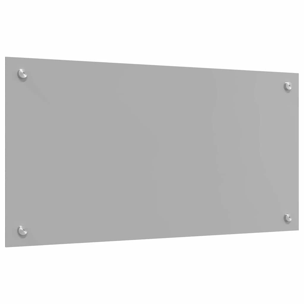 Virtuvės užpakalinė plokštė 2 pcs Šviesiai pilka 80 x 40 cm