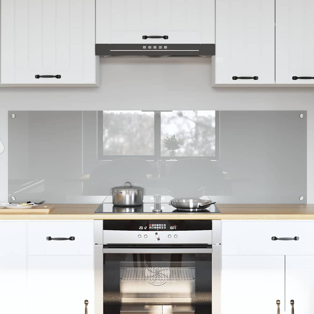Virtuvės atbraila 2 pcs Šviesiai pilka 80 x 50 cm