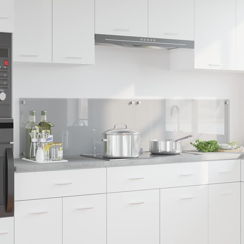 Virtuvės atbraila 2 pcs Šviesiai pilka 90 x 40 cm
