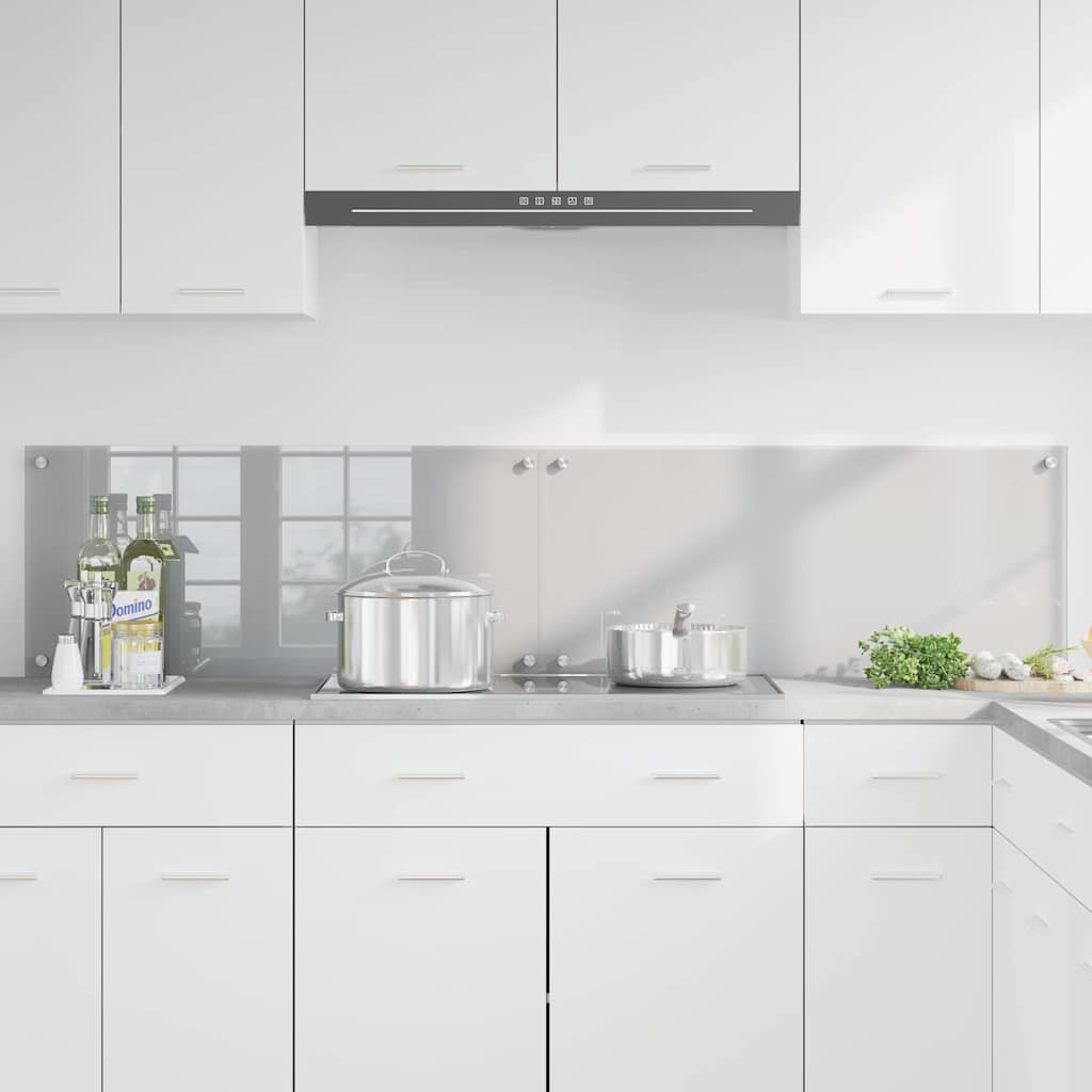 Virtuvės atbraila 2 pcs Šviesiai pilka 90 x 40 cm
