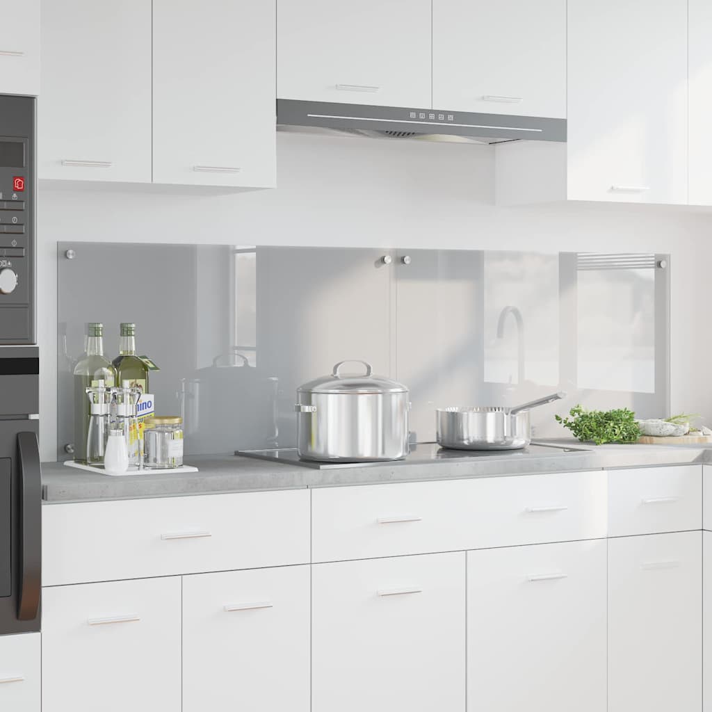 Virtuvės atbraila 2 pcs Šviesiai pilka 90 x 50 cm