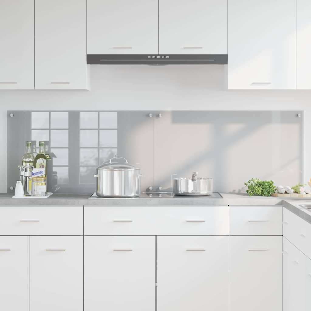 Virtuvės atbraila 2 pcs Šviesiai pilka 90 x 50 cm