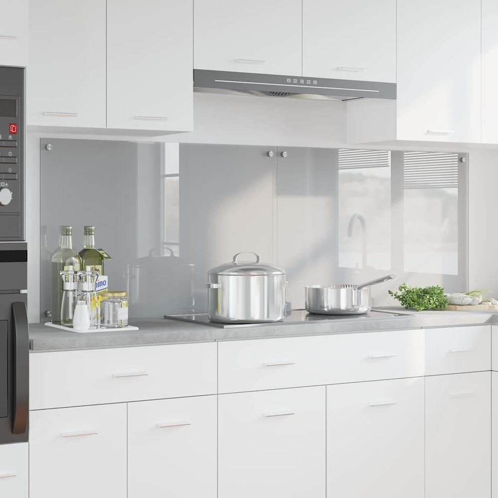Virtuvės atbraila 2 pcs Šviesiai pilka 90 x 60 cm