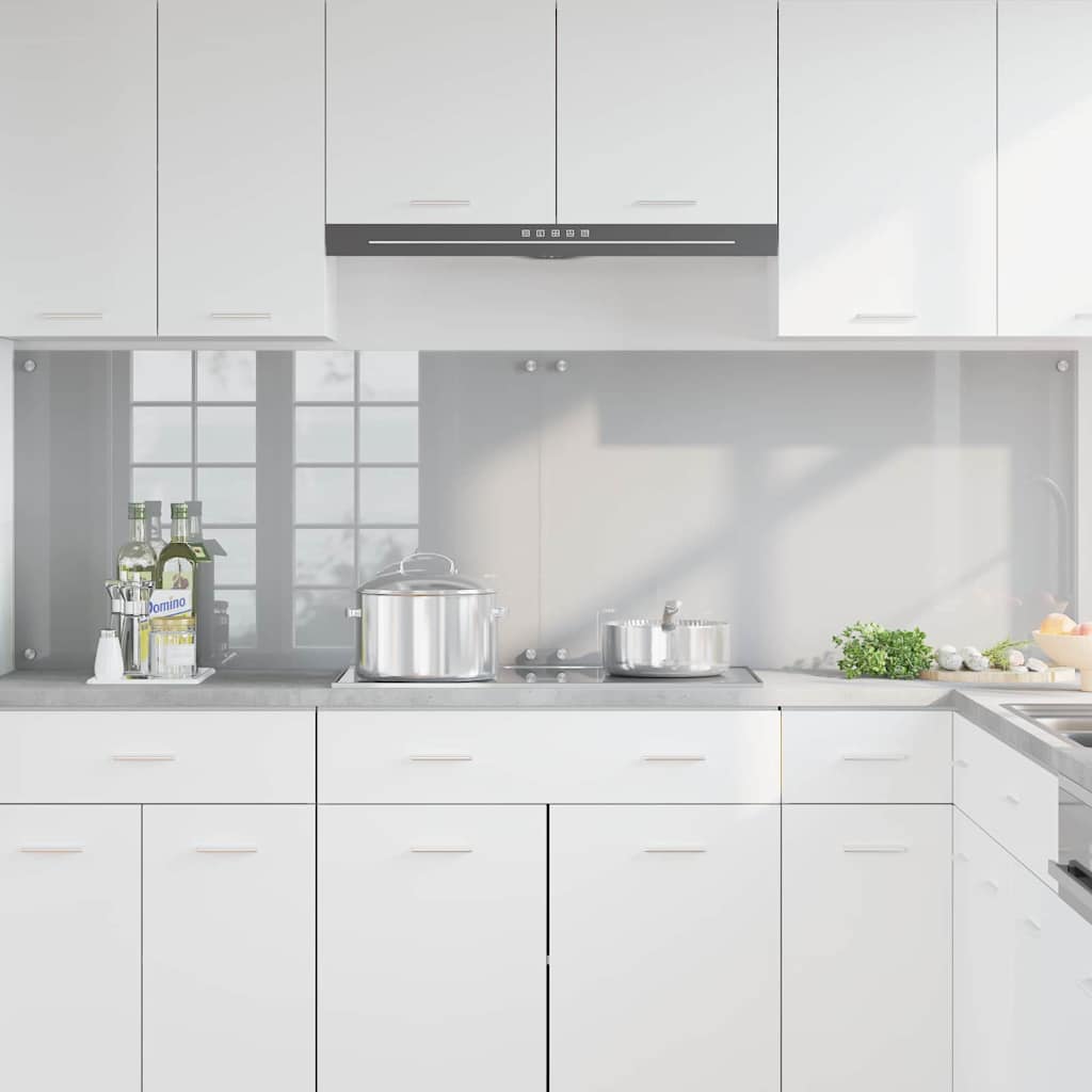 Virtuvės atbraila 2 pcs Šviesiai pilka 100 x 60 cm