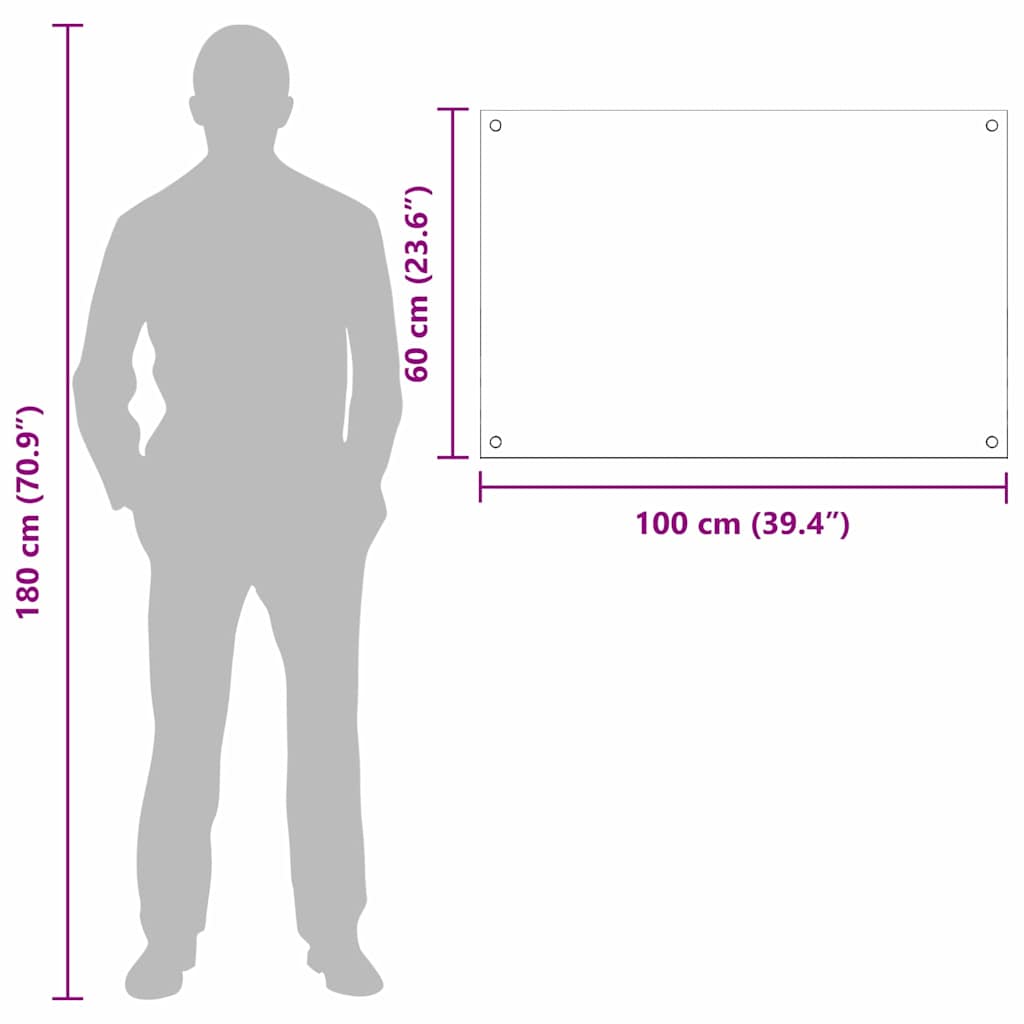 Virtuvės atbraila 2 pcs Šviesiai pilka 100 x 60 cm