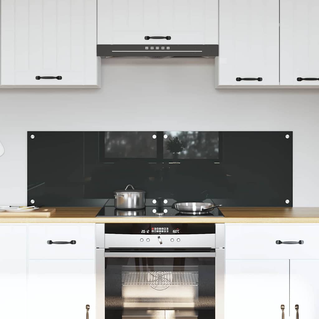 Virtuvės atbraila 2 pcs Tamsiai pilka 70 x 40 cm