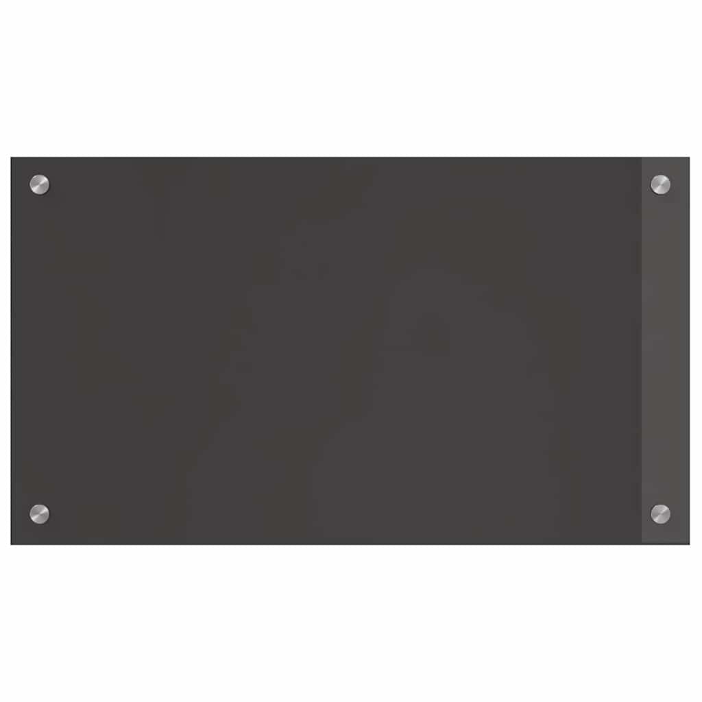 Virtuvės atbraila 2 pcs Tamsiai pilka 70 x 40 cm